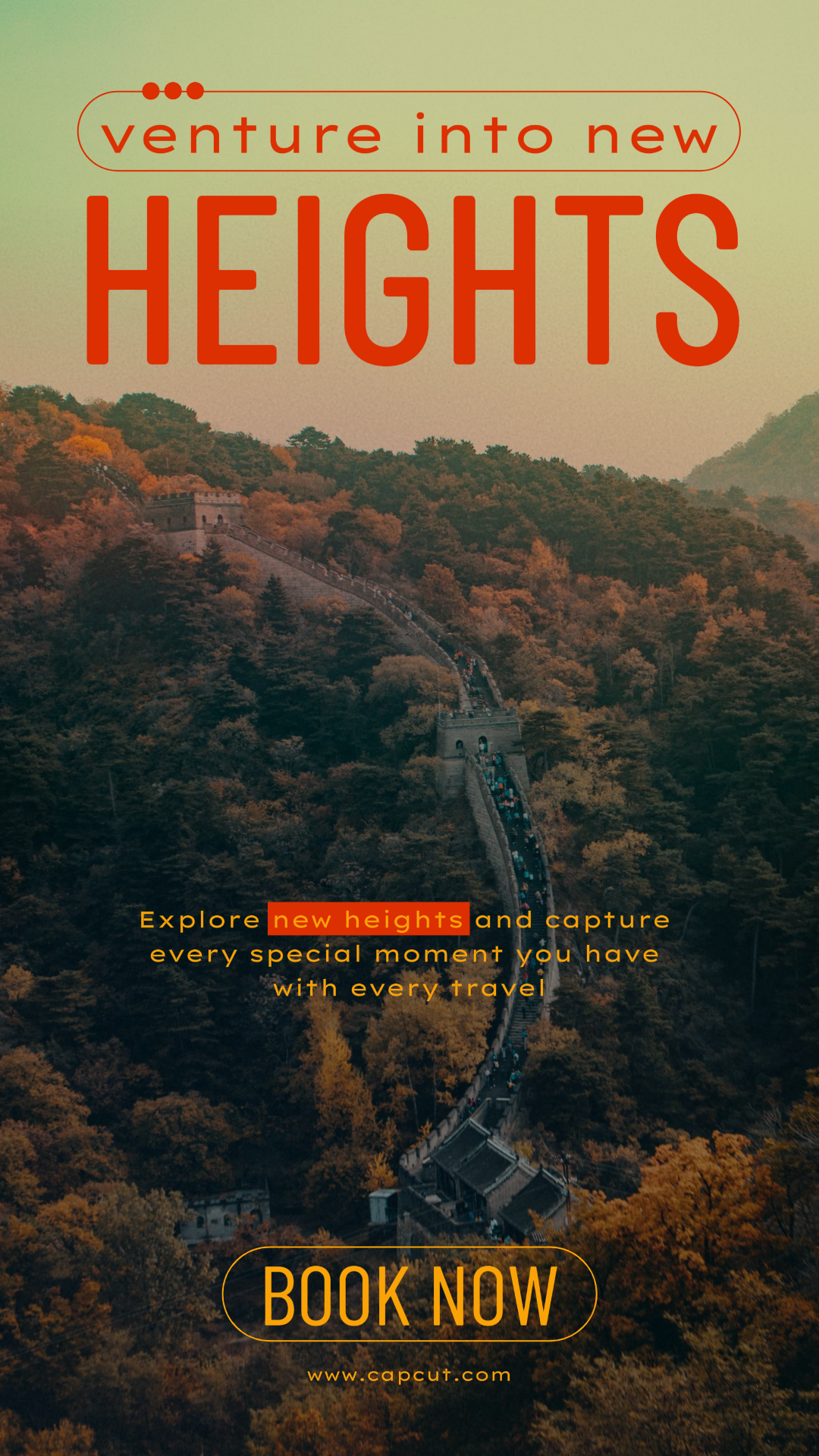 Travel Creative Poster Insta Story Travel Heights