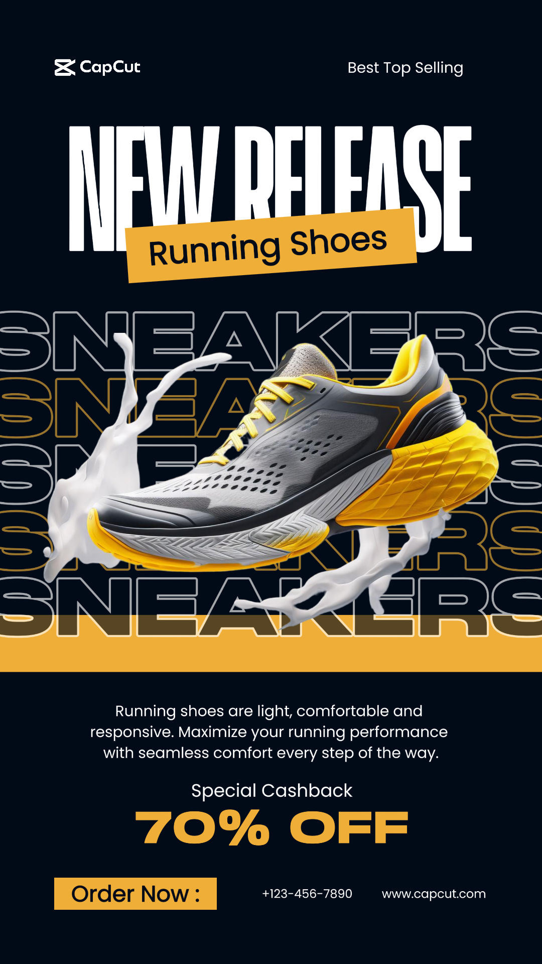 Running Shoes Instagram Story