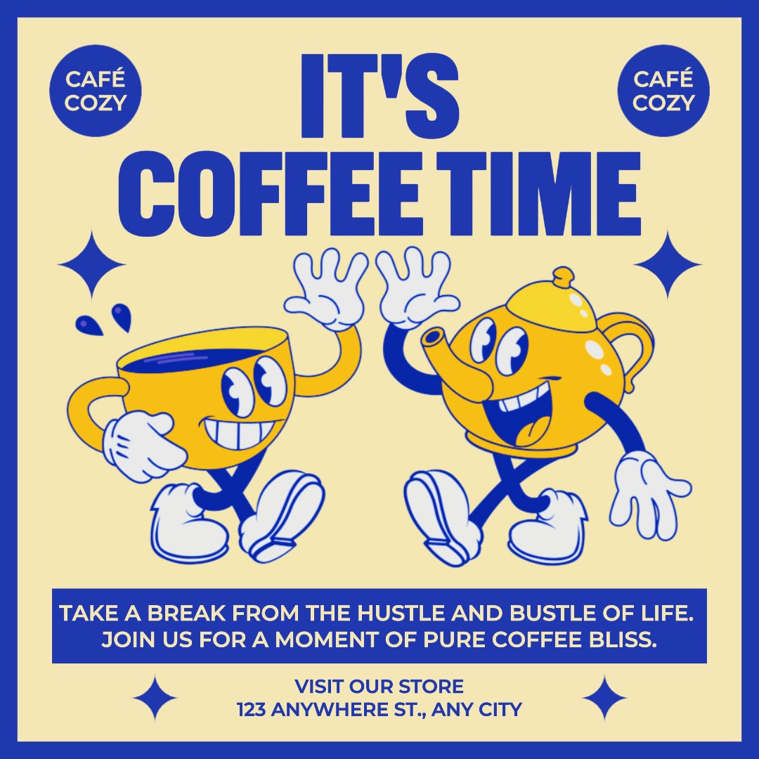 Coffee Time Promotion Instagram Post