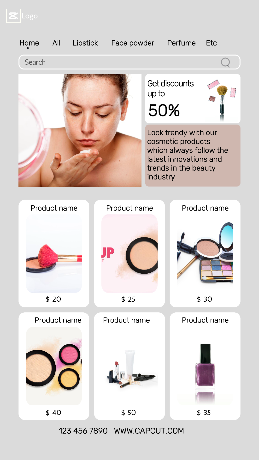 capcut template cover