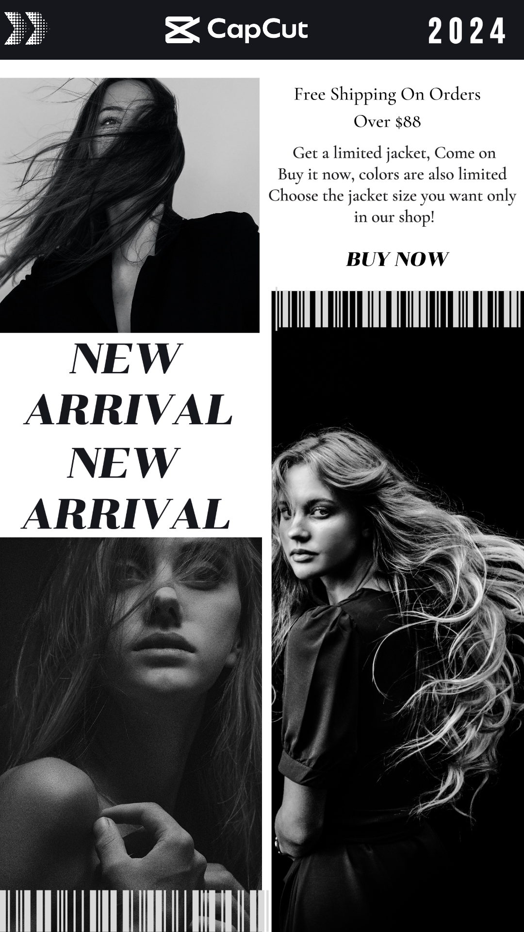 NEW ARRIVAL CLOTHES INSTAGRAM STORIES