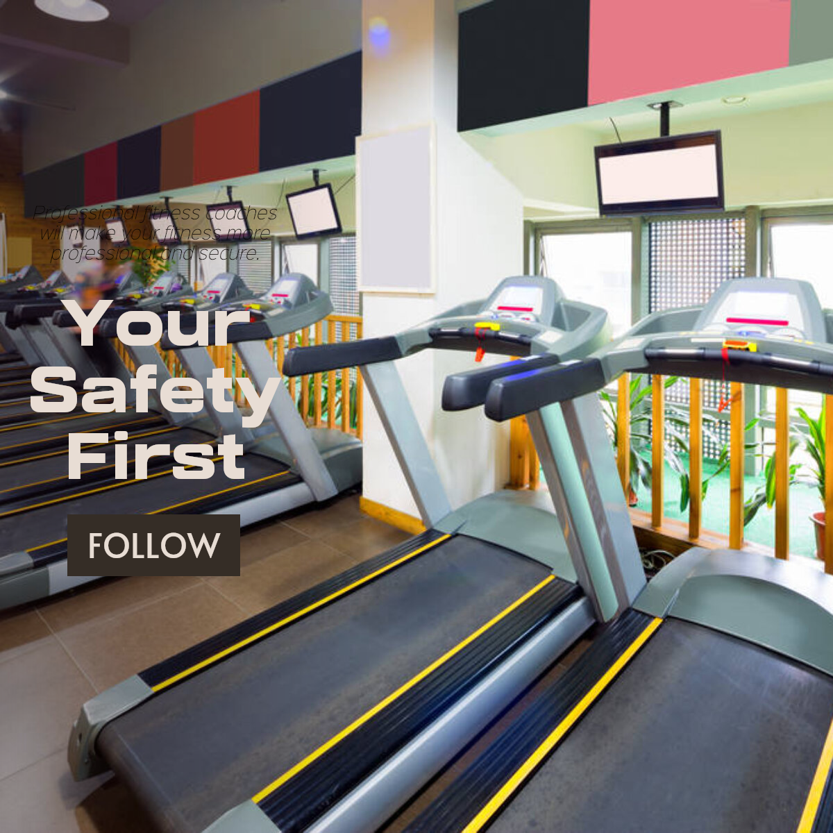 Workout & Fitness Product Display