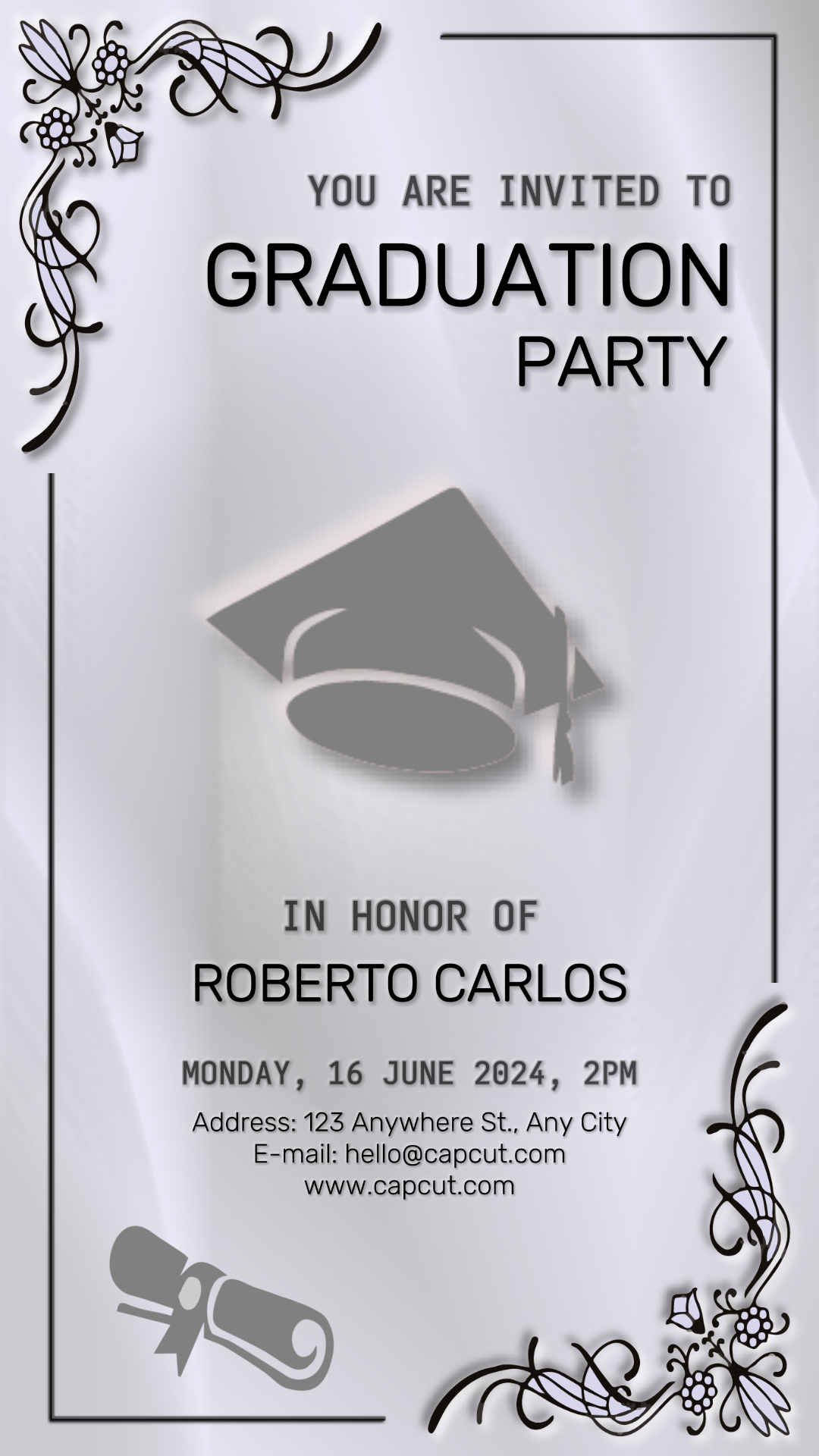 Temporada de Formatura - Pôster Criativo - Tik Tok - Formatura