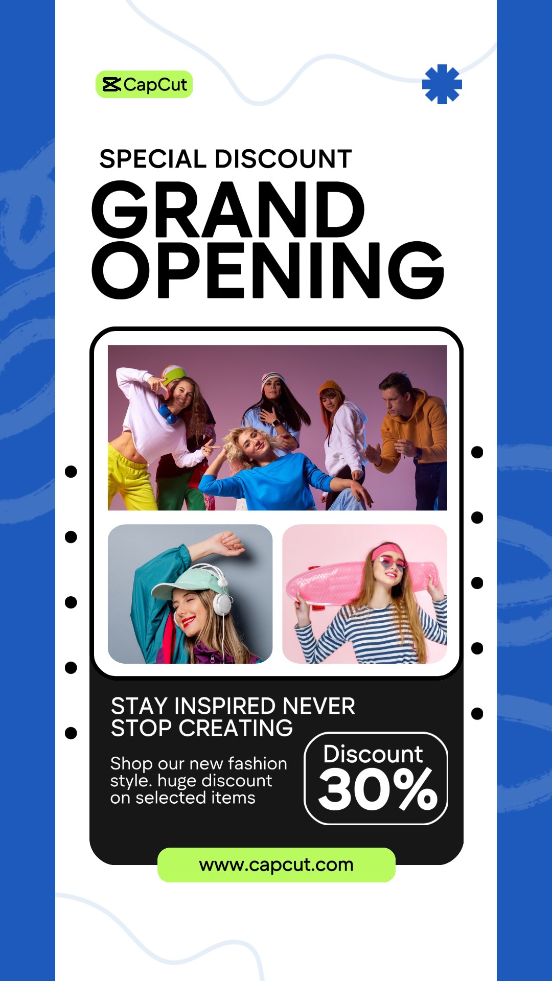 Présentoir de produits à grande ouverture