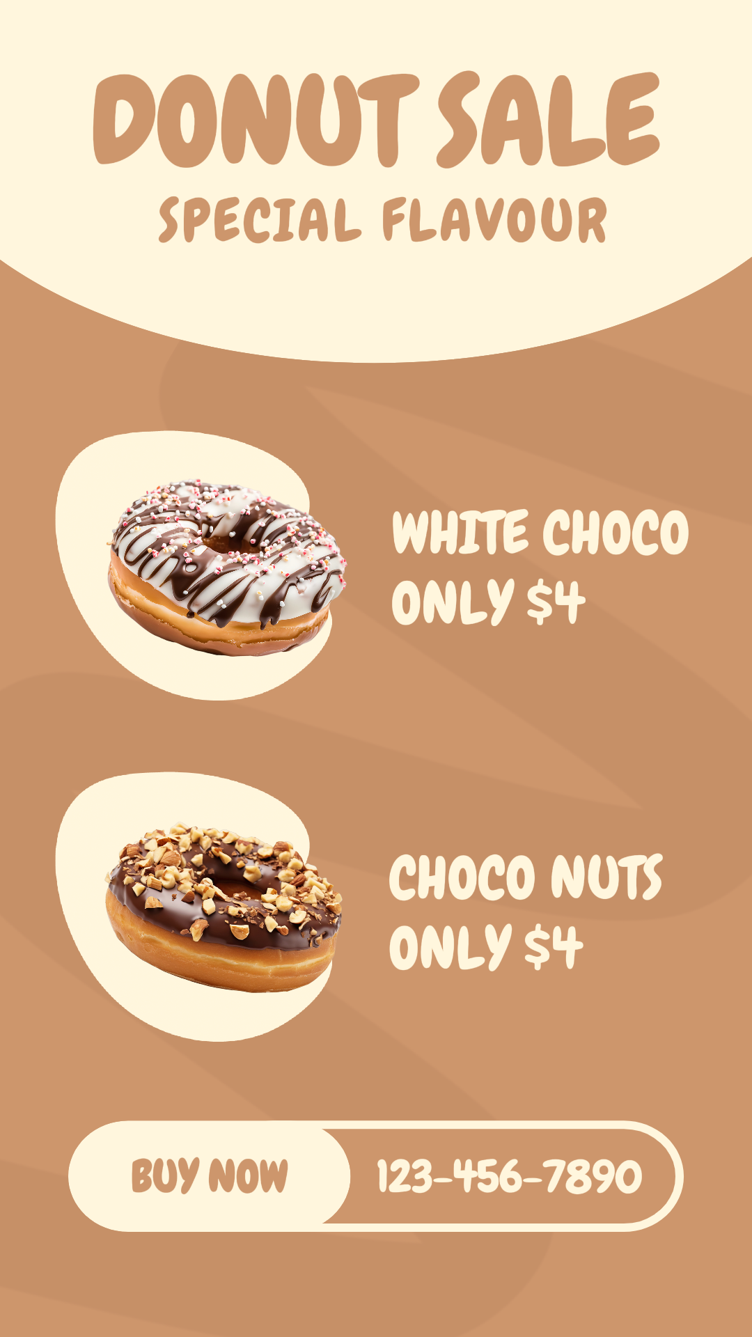 Penjualan Donat Promosi Makanan Tiktok Post