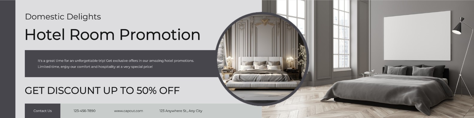 Promoção Hotel LinkedIn Banner