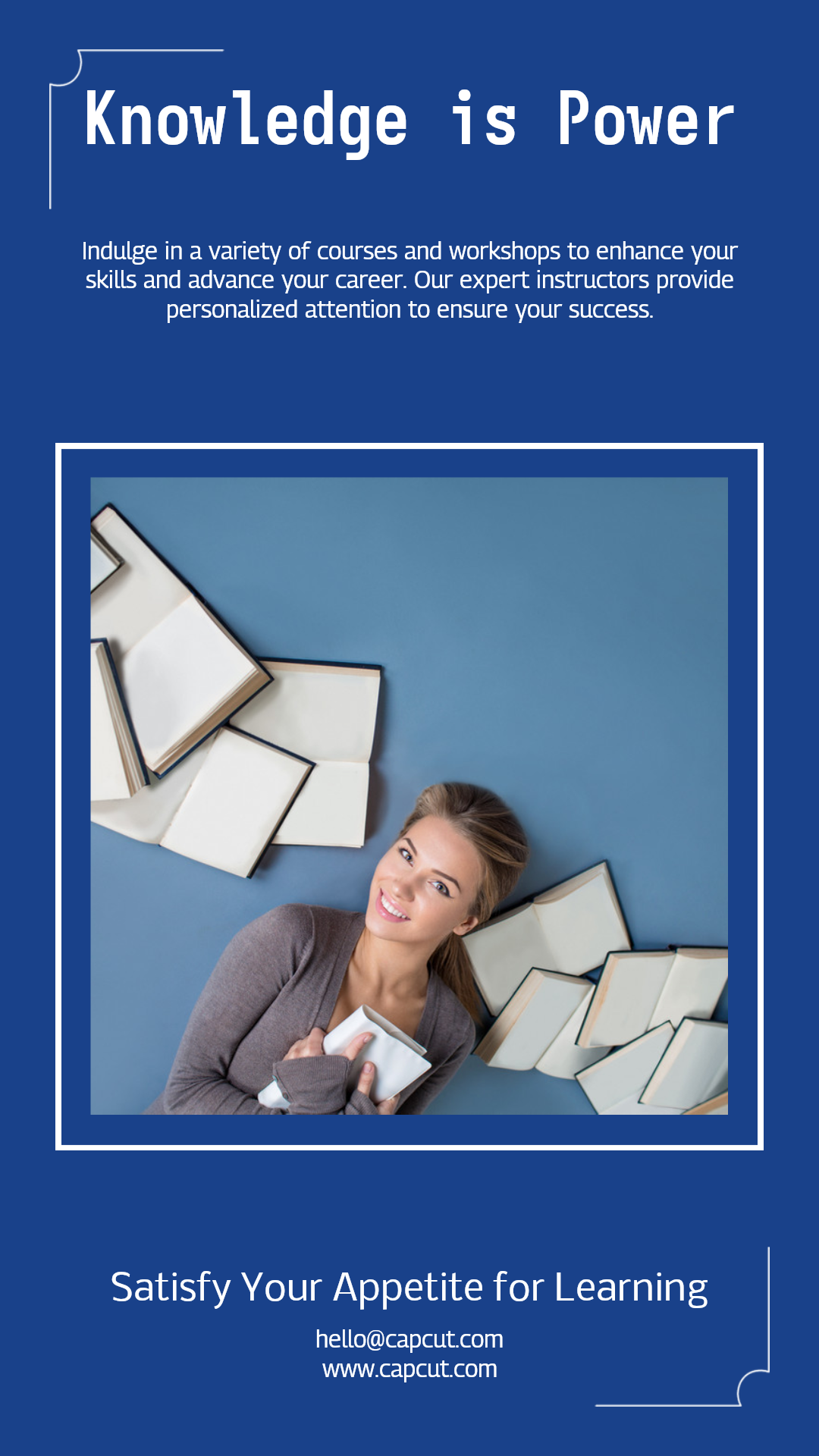 Education and training Menu