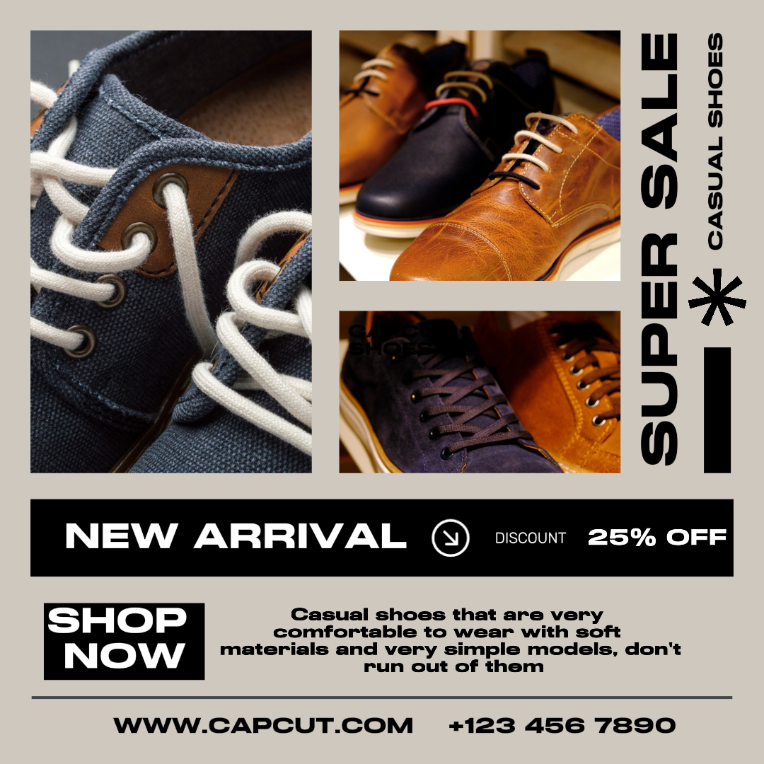 3 Multi - Image Männer Schuhe Mode Post Instagram