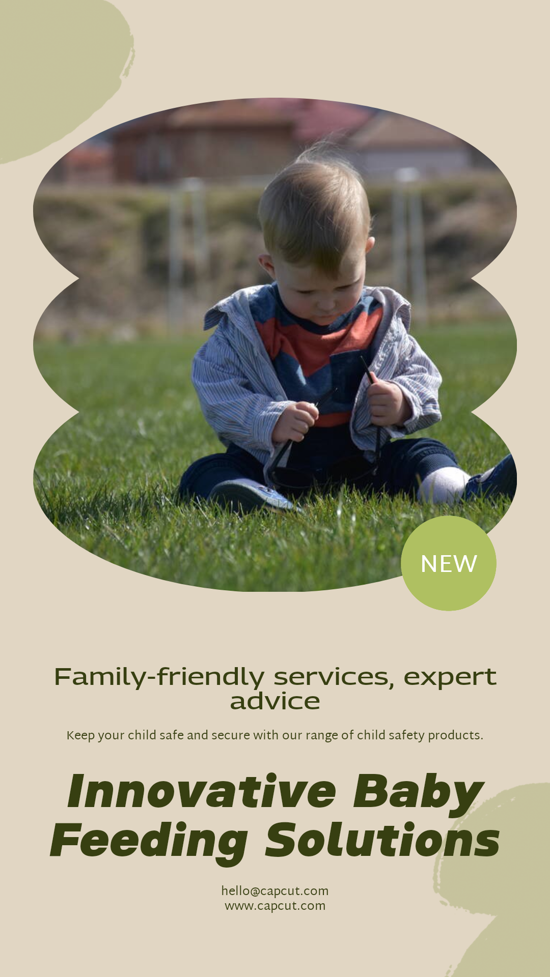 Pantalla de efectos de cuidado materno e infantil