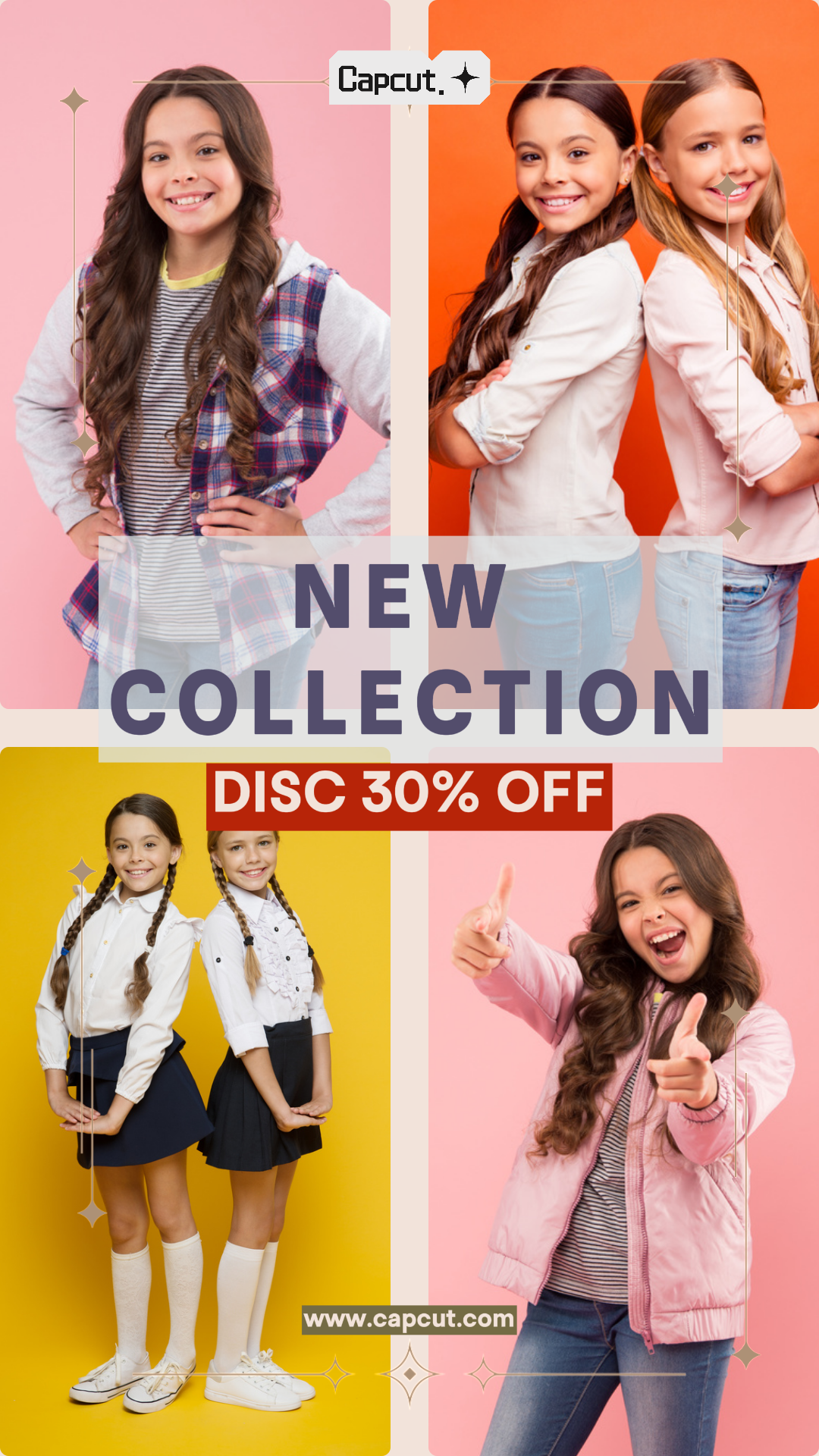 Kid's Clothing and Shoes Collection Instagram Story