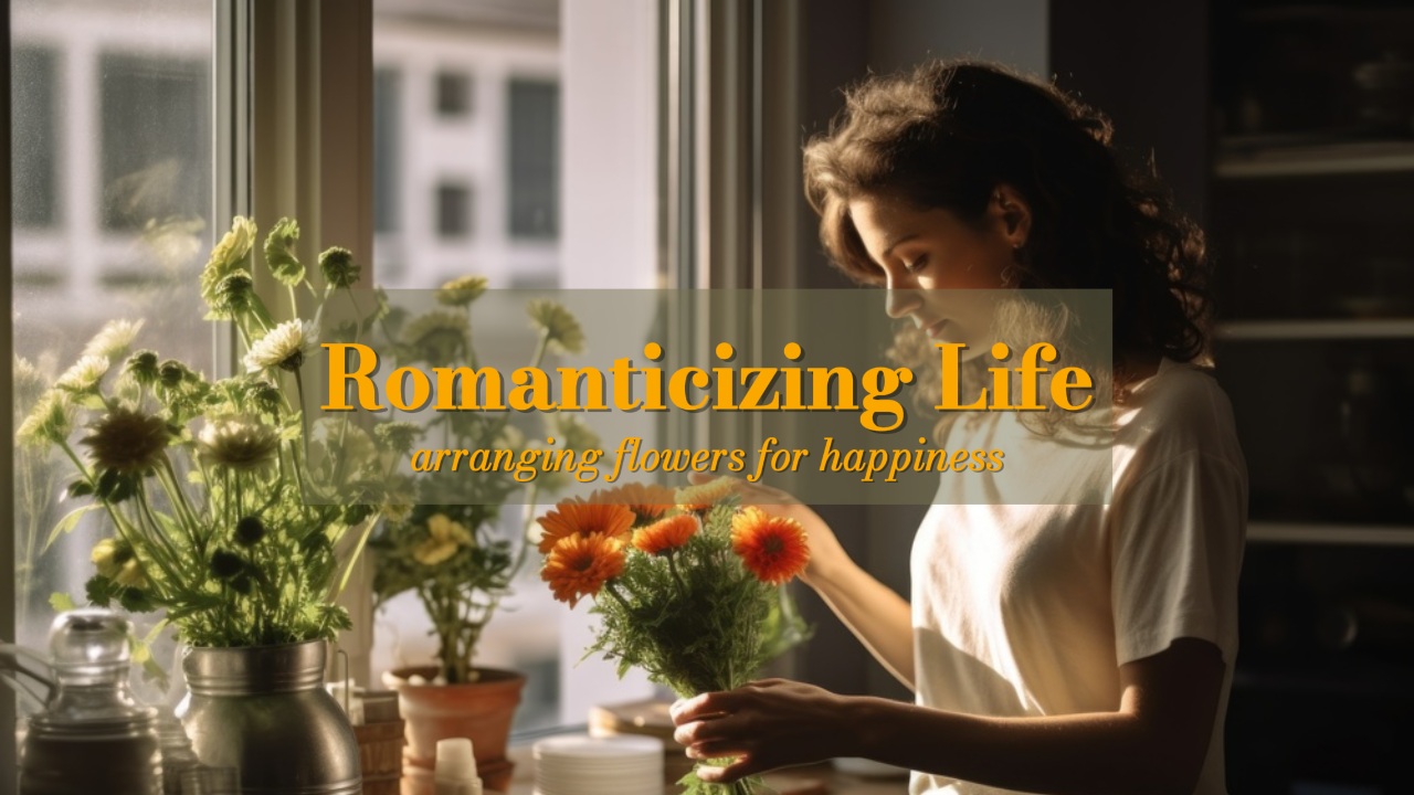 Youtube Thumbnail- Kehidupan estetika & romantis vlog harian