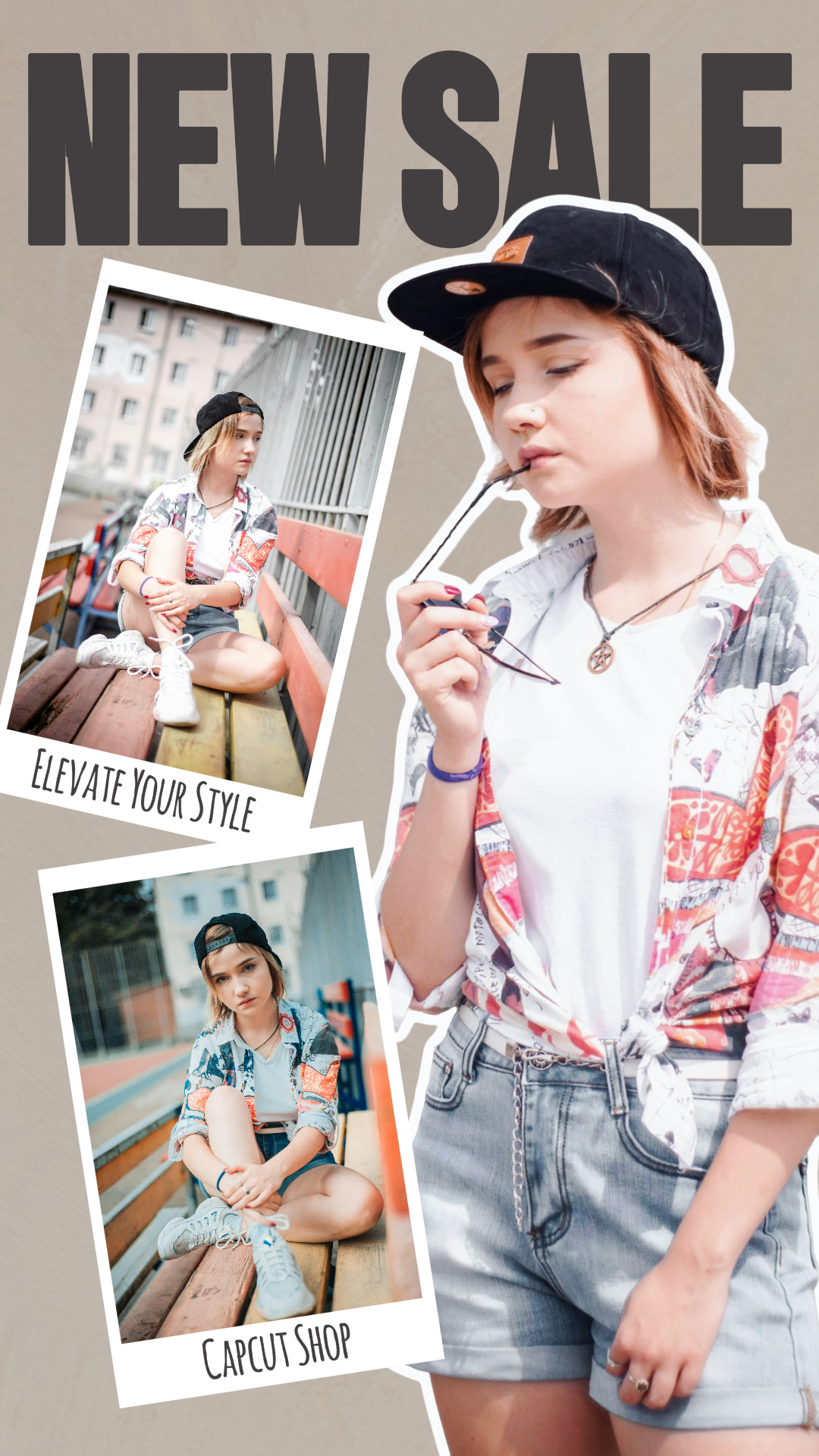 Minimalist Collage New Sale IG Story