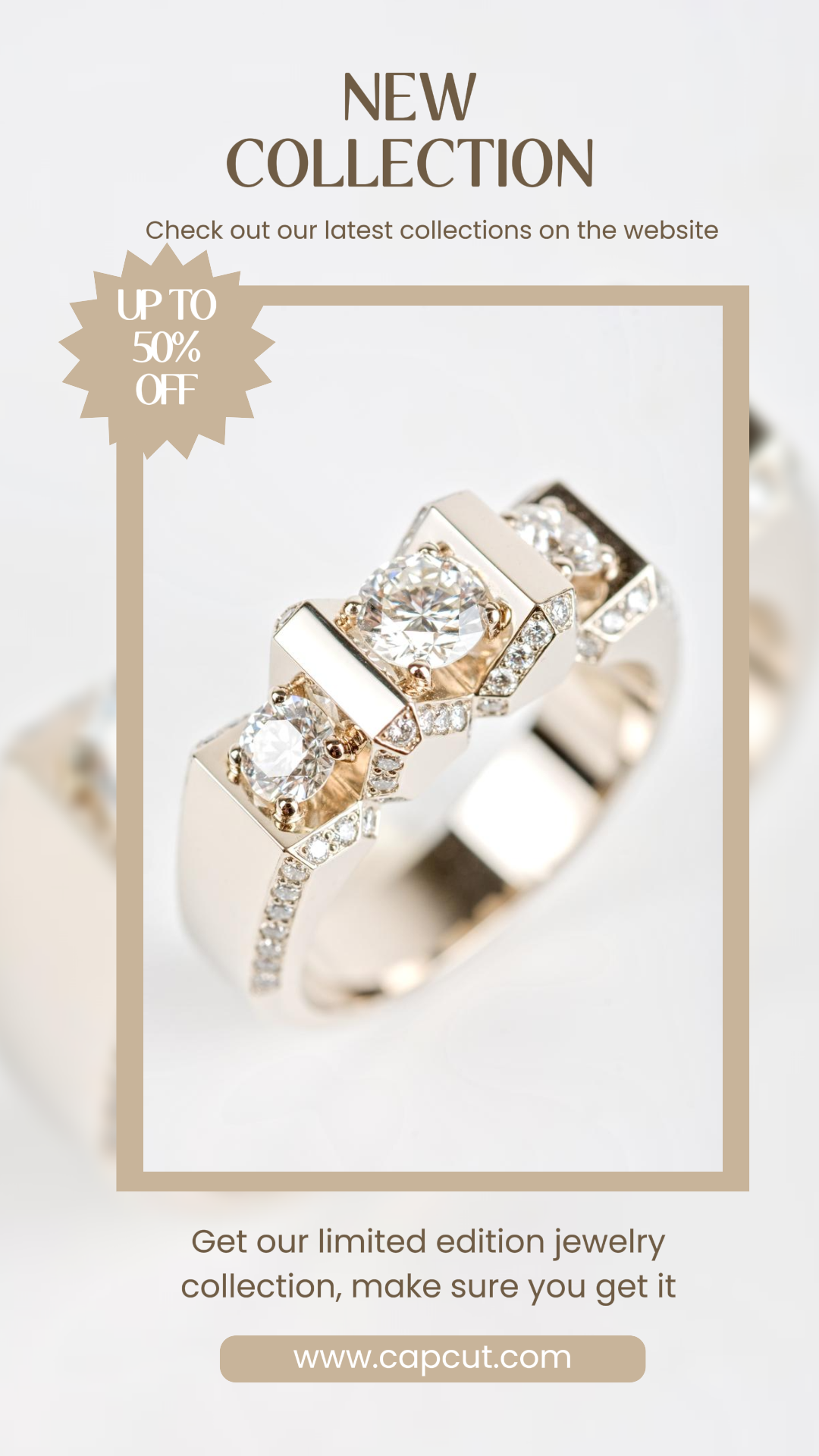 Bijoux et accessoires - Affiche marketing