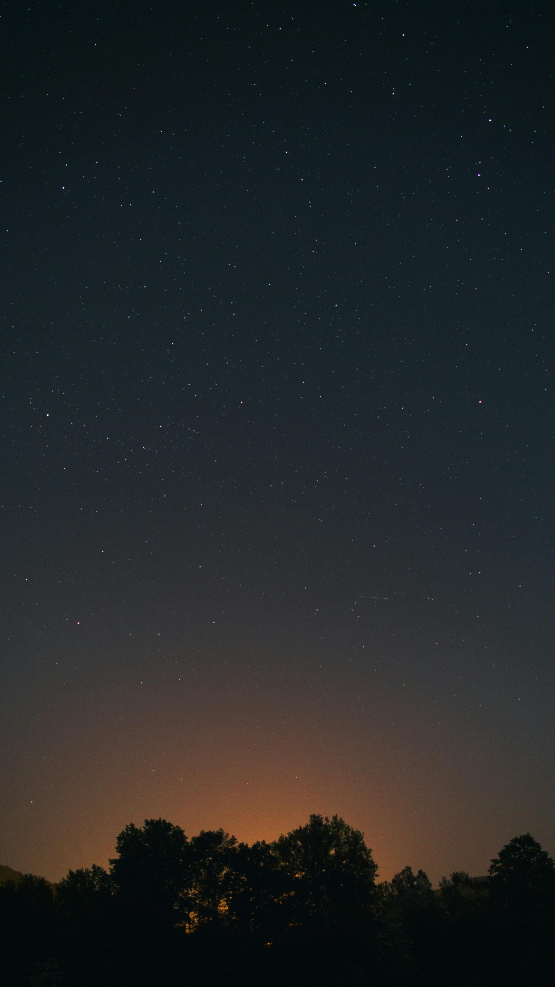 Fondo de pantalla Hermoso cielo nocturno y comienza