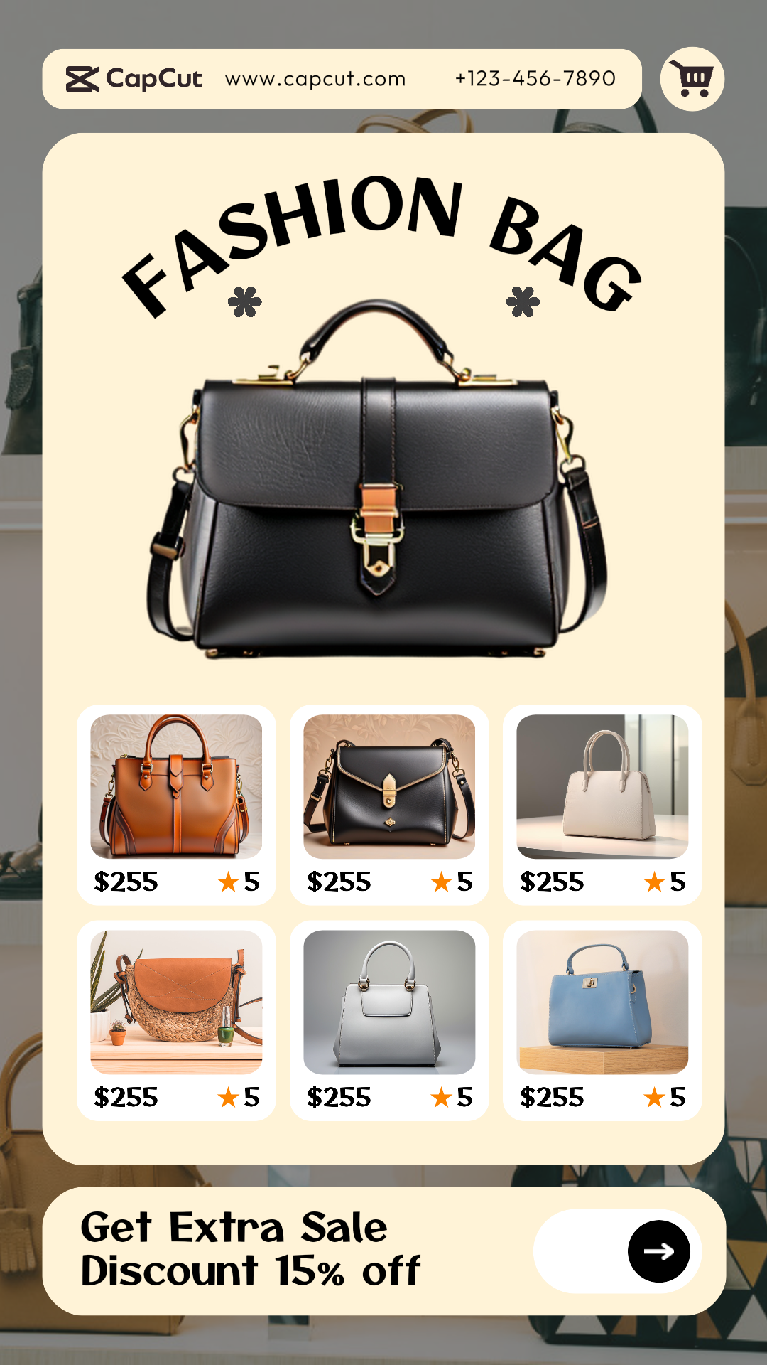 capcut template cover