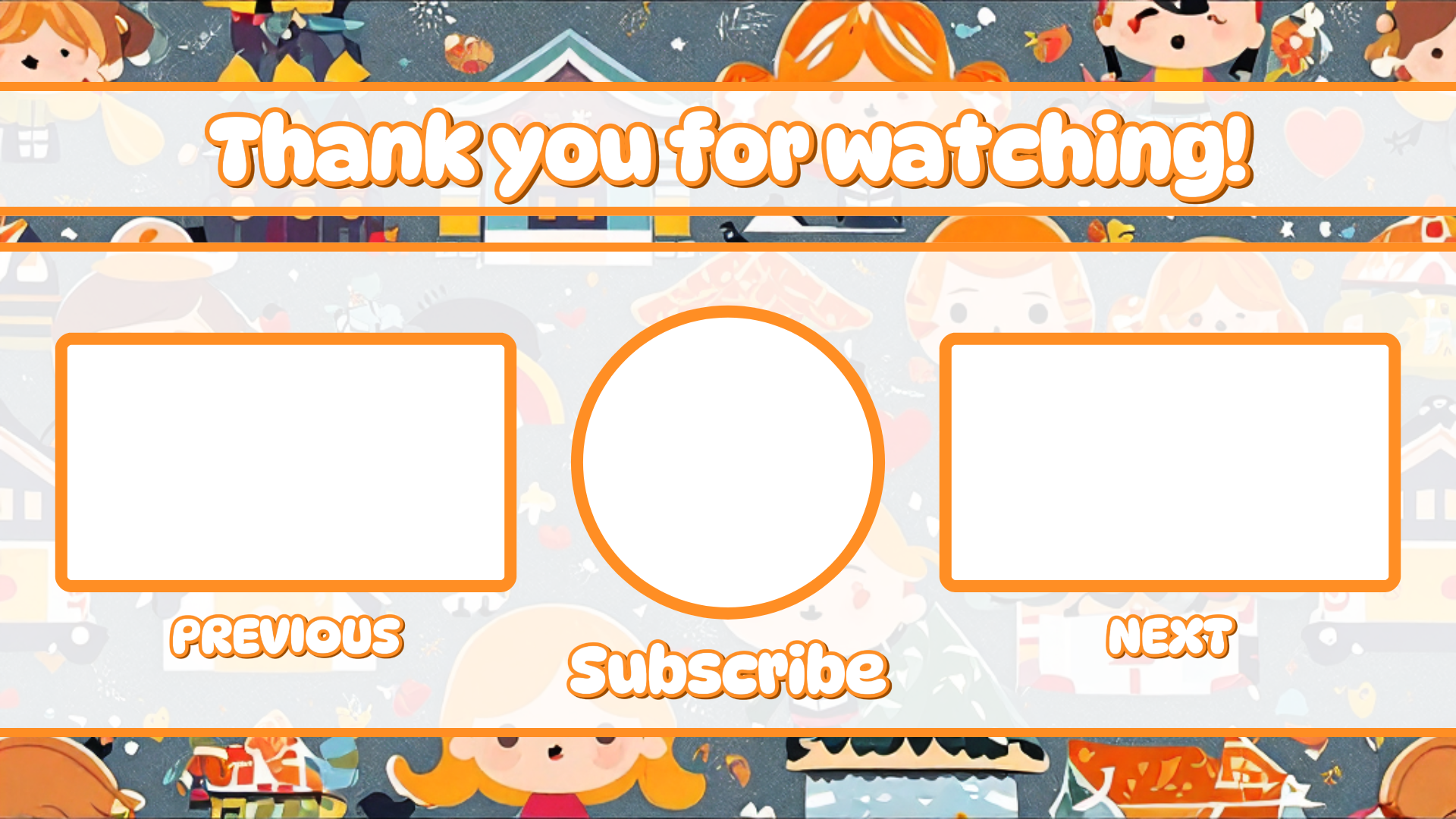 Non Marketing Youtube Endscreen Kids Orange