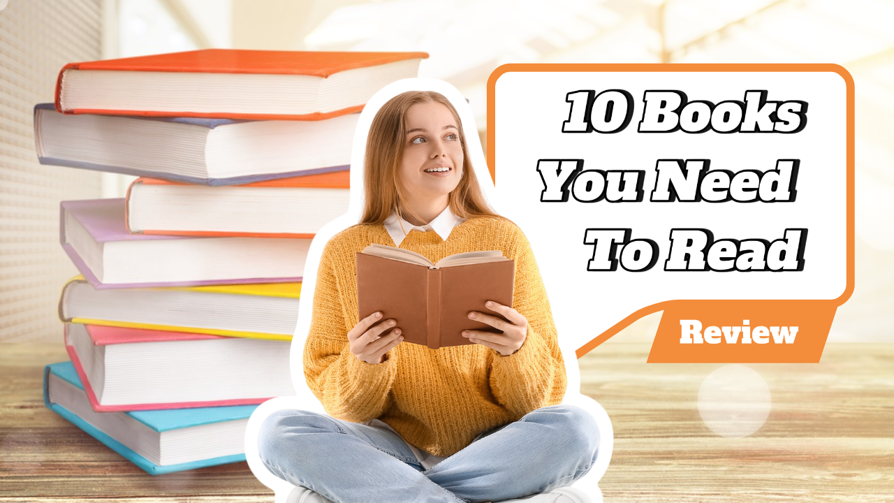 Youtube Thumbnail - Ulasan 10 Buku Perlu Dibaca