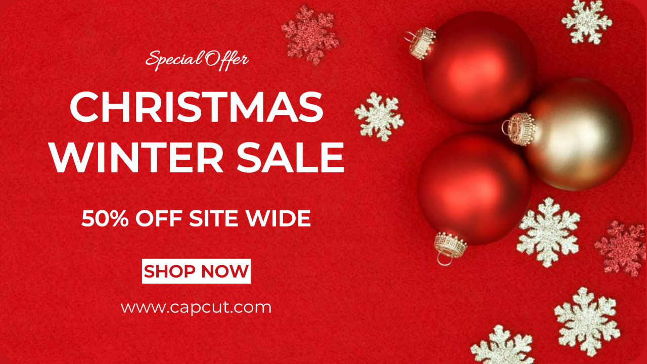 Christmas Sale Promotion Ad
