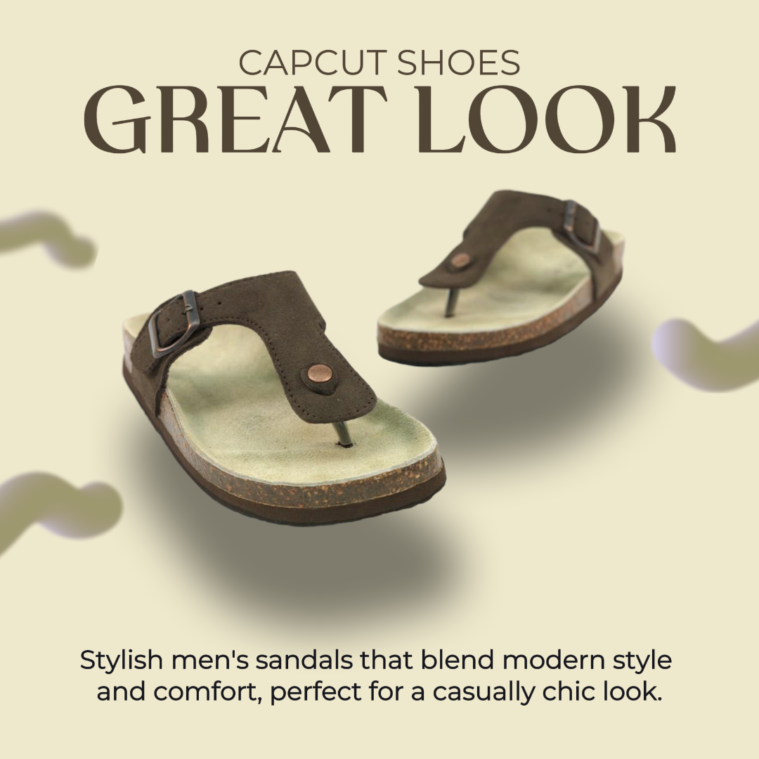 Sandals Shoes Man Product Display Soft Green