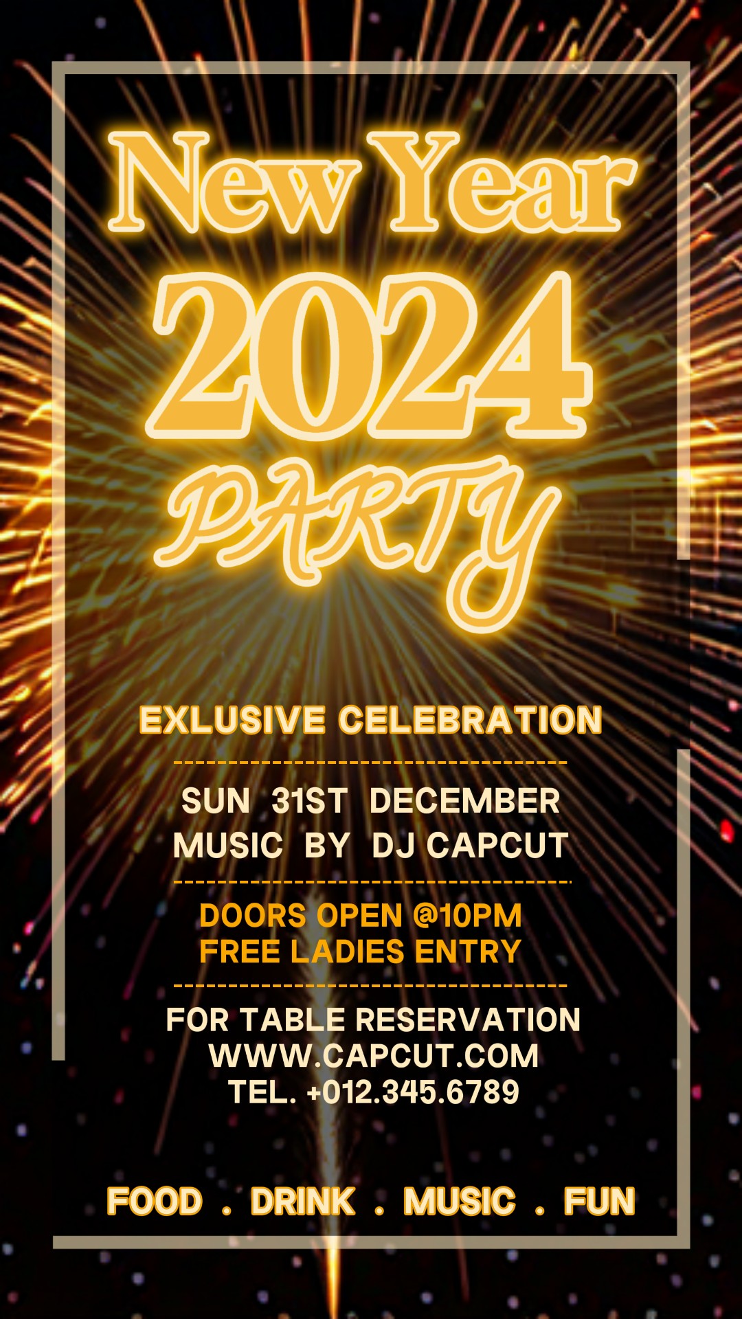 새해 초대 인스타그램 스토리