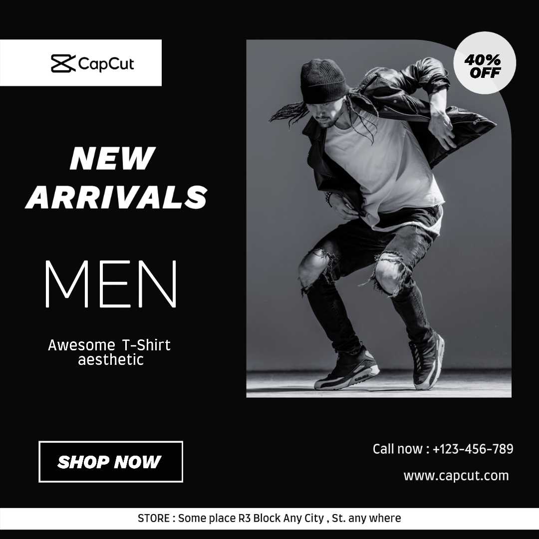 Publicação no Instagram de promoções de moda