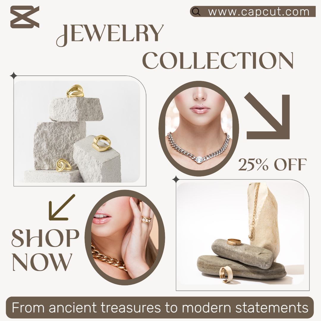 Jewelry - Marketing Jewelry Collection Promotion Instagram Post