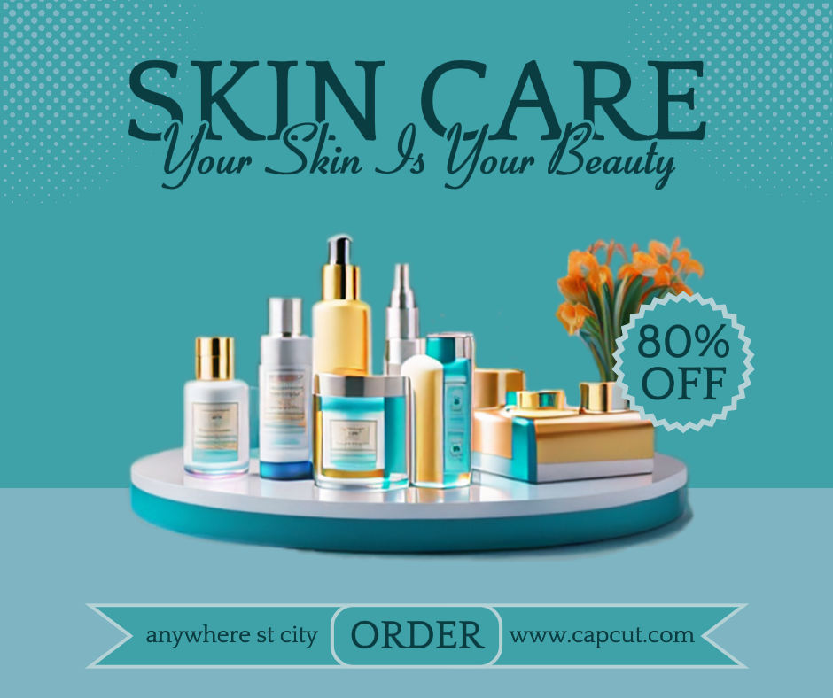 Beauty and Personal Care Skin Care Promotion Facebook Post