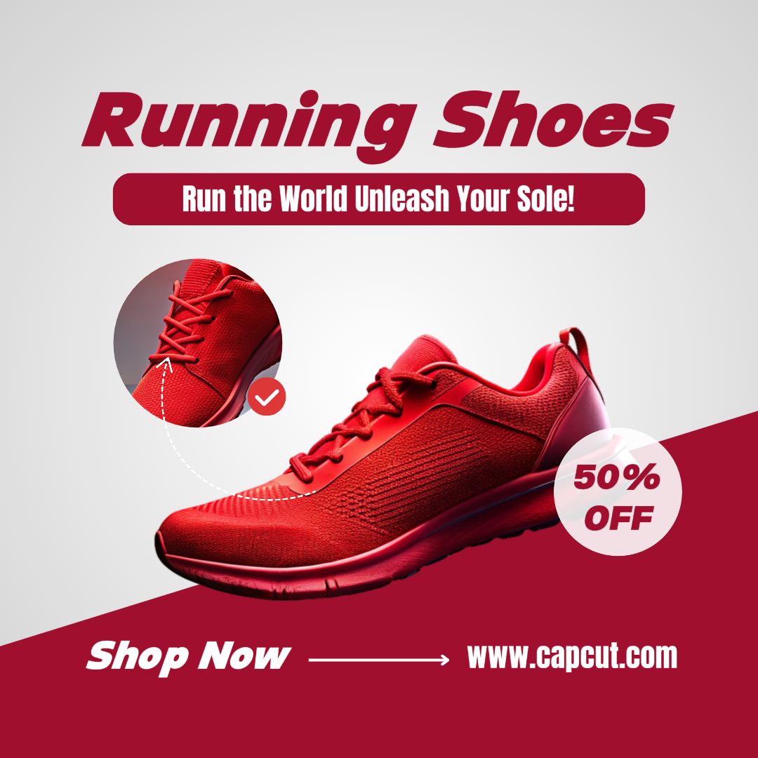 Chaussures de course Affichage du produit Post Instagram