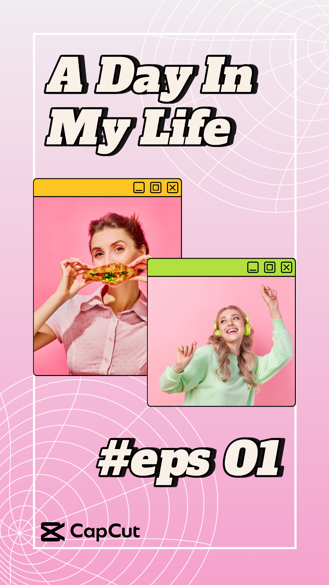 capcut template cover