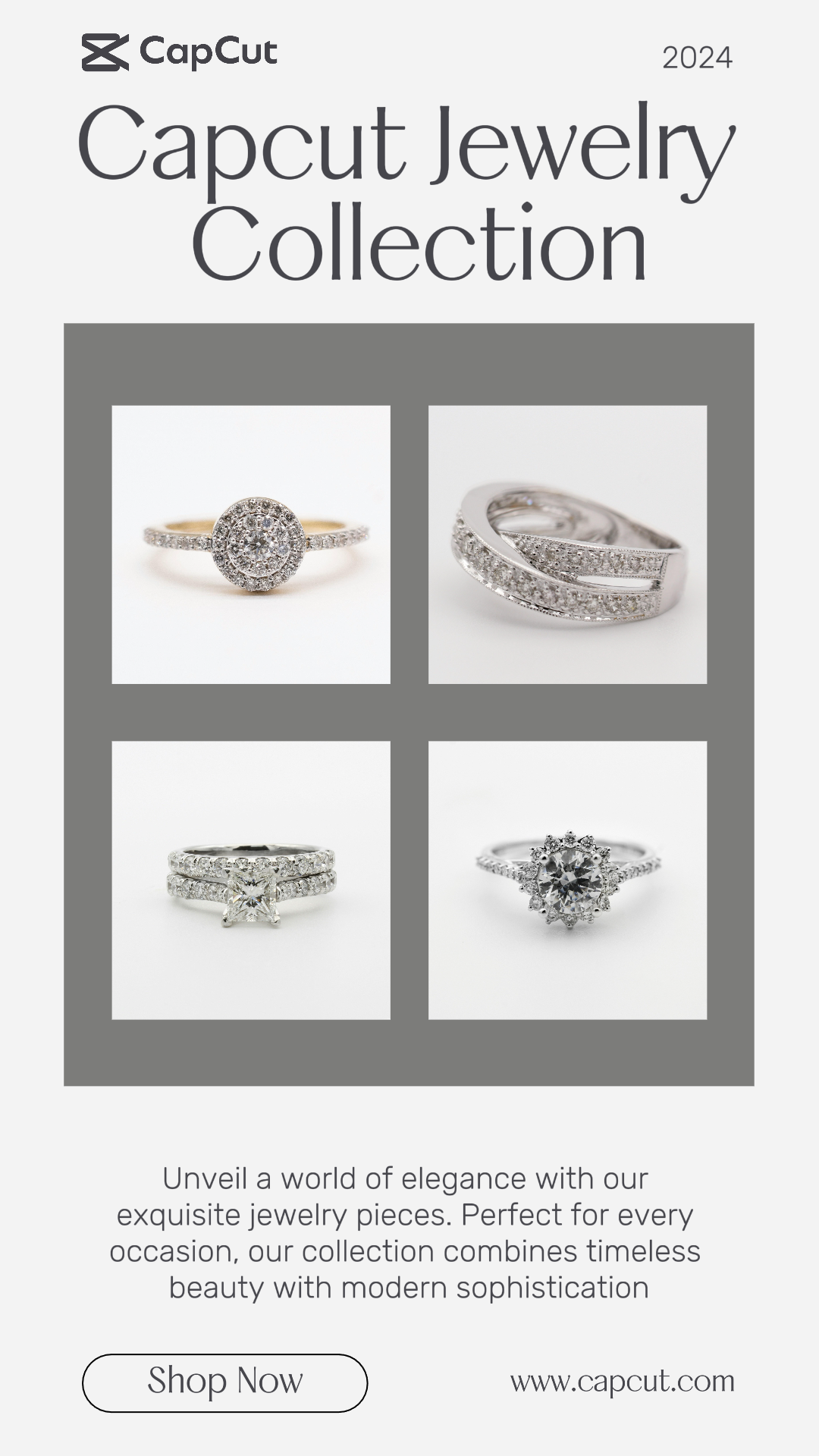 Joyas y accesorios - Promoción de carteles de marketing Historia de Instagram