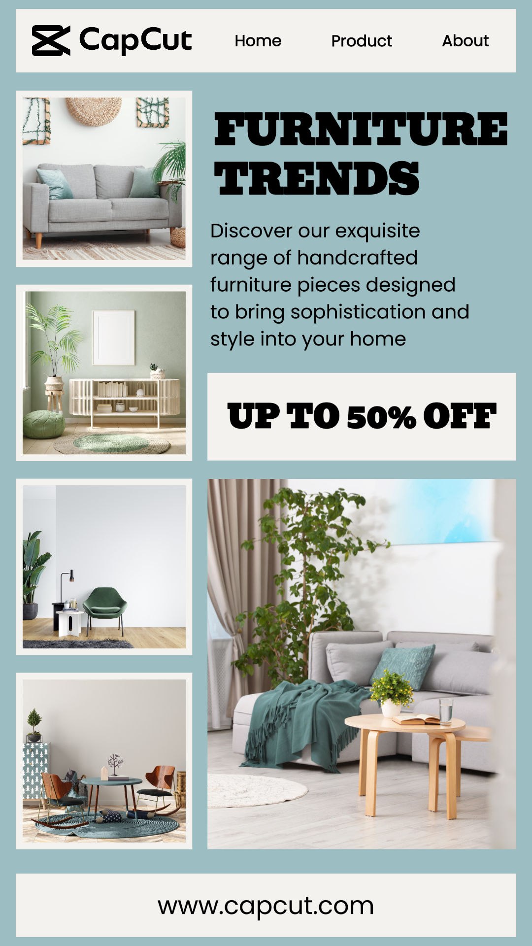 Minimalist Collage Furniture Trends Instagram