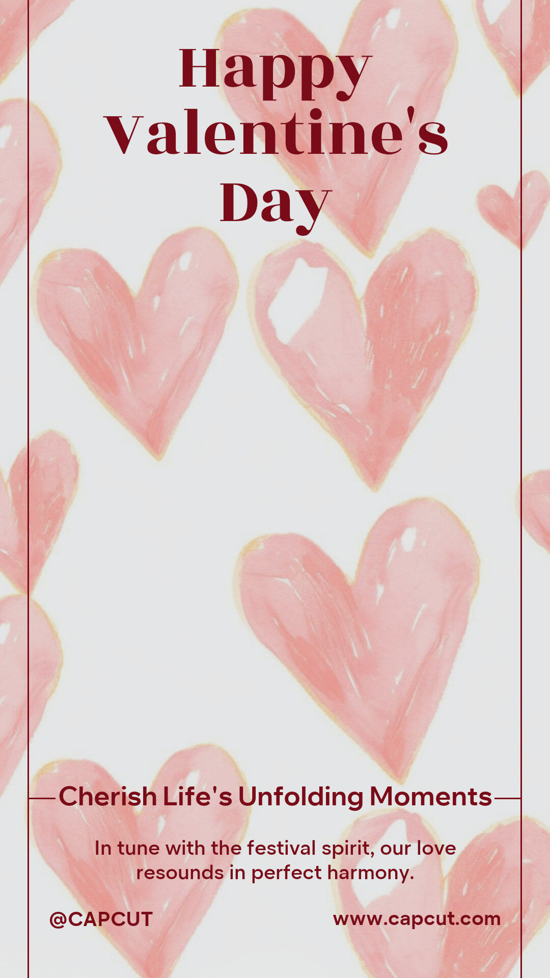 Täglicher Gruß zum Valentinstag