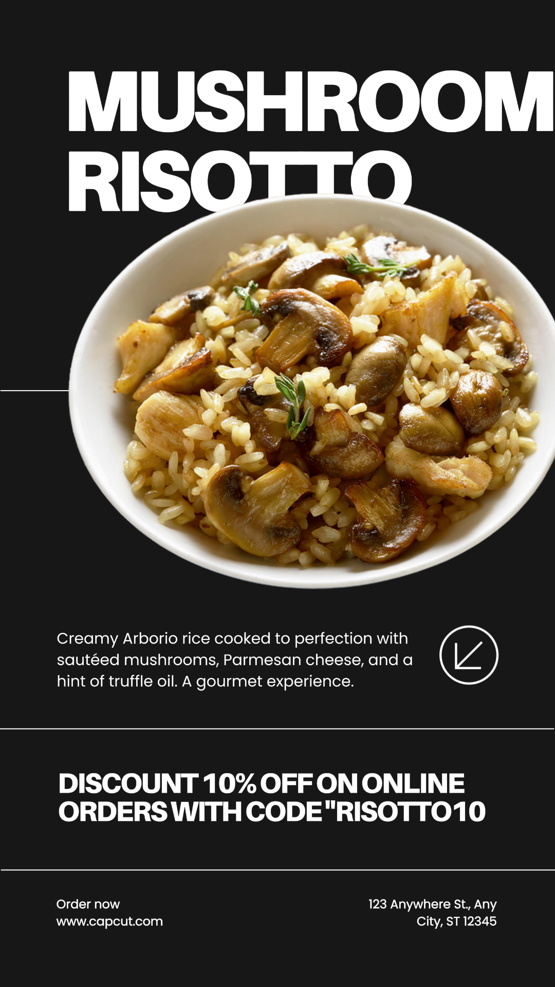 Promosi Makanan Masakan Italia Tiktok Post