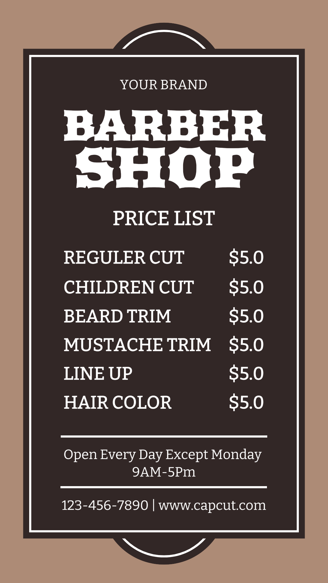Daftar Harga Barber Shop Kisah Instagram