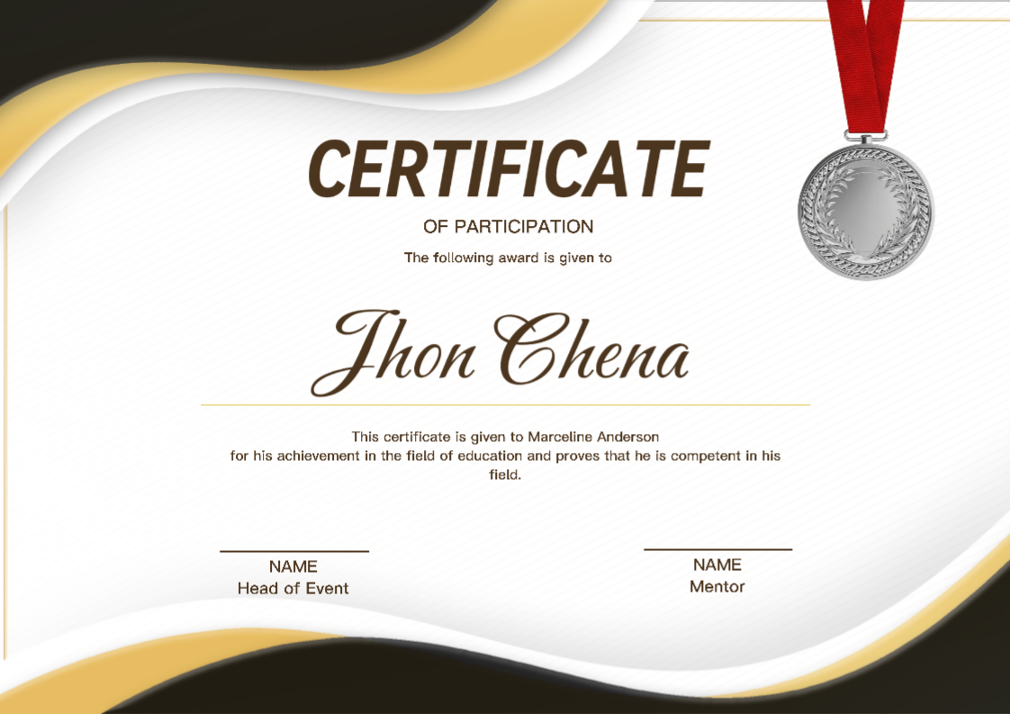 Non-Marketing-Certificate Diploma moderno