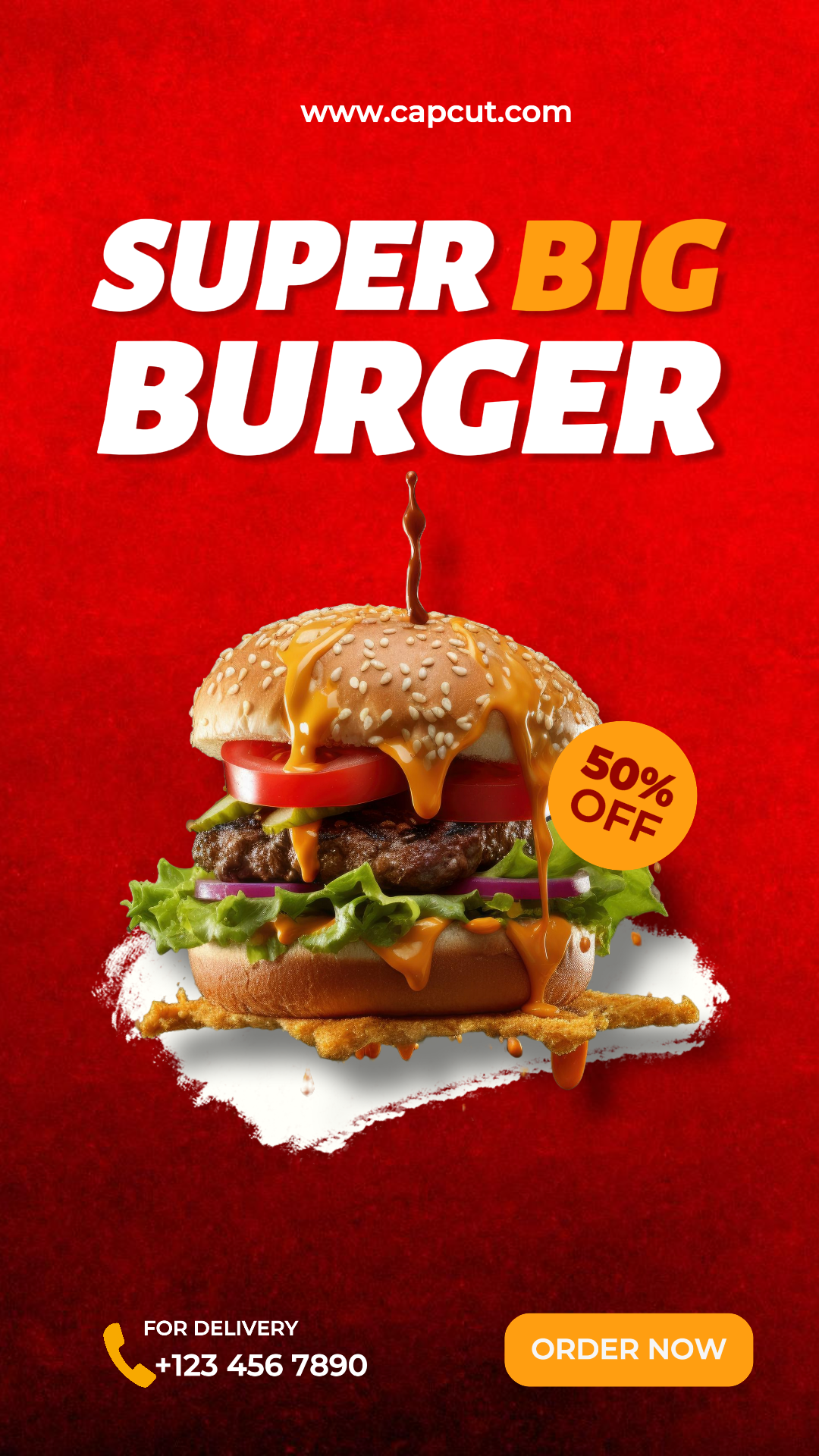 超级大汉堡Instagram故事