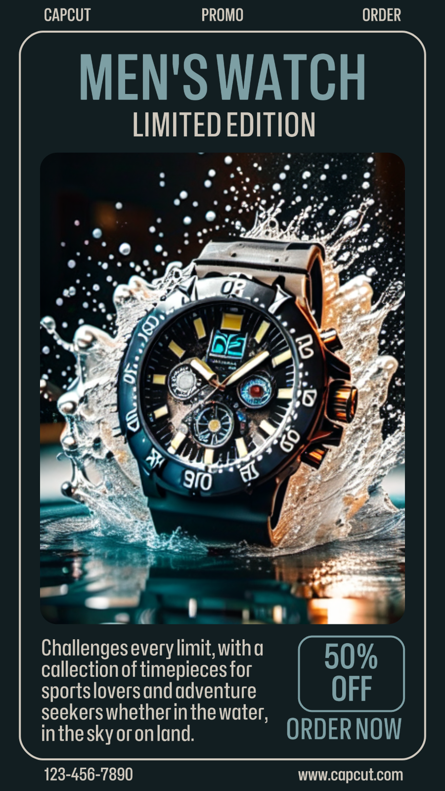 Fashion Watch Sale Promotion Instagram Story