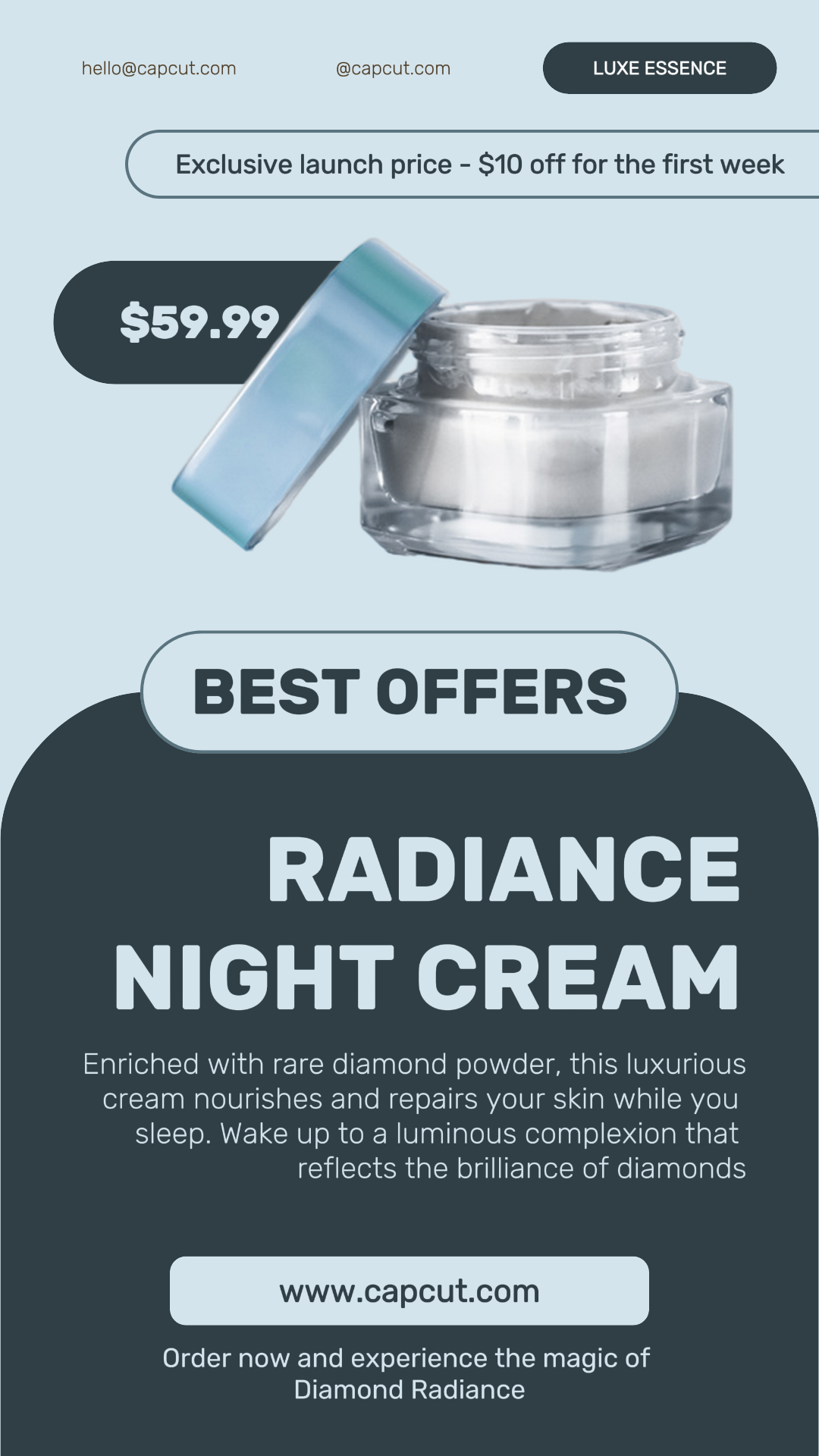 Melhor oferta de produto de beleza Tiktok Post