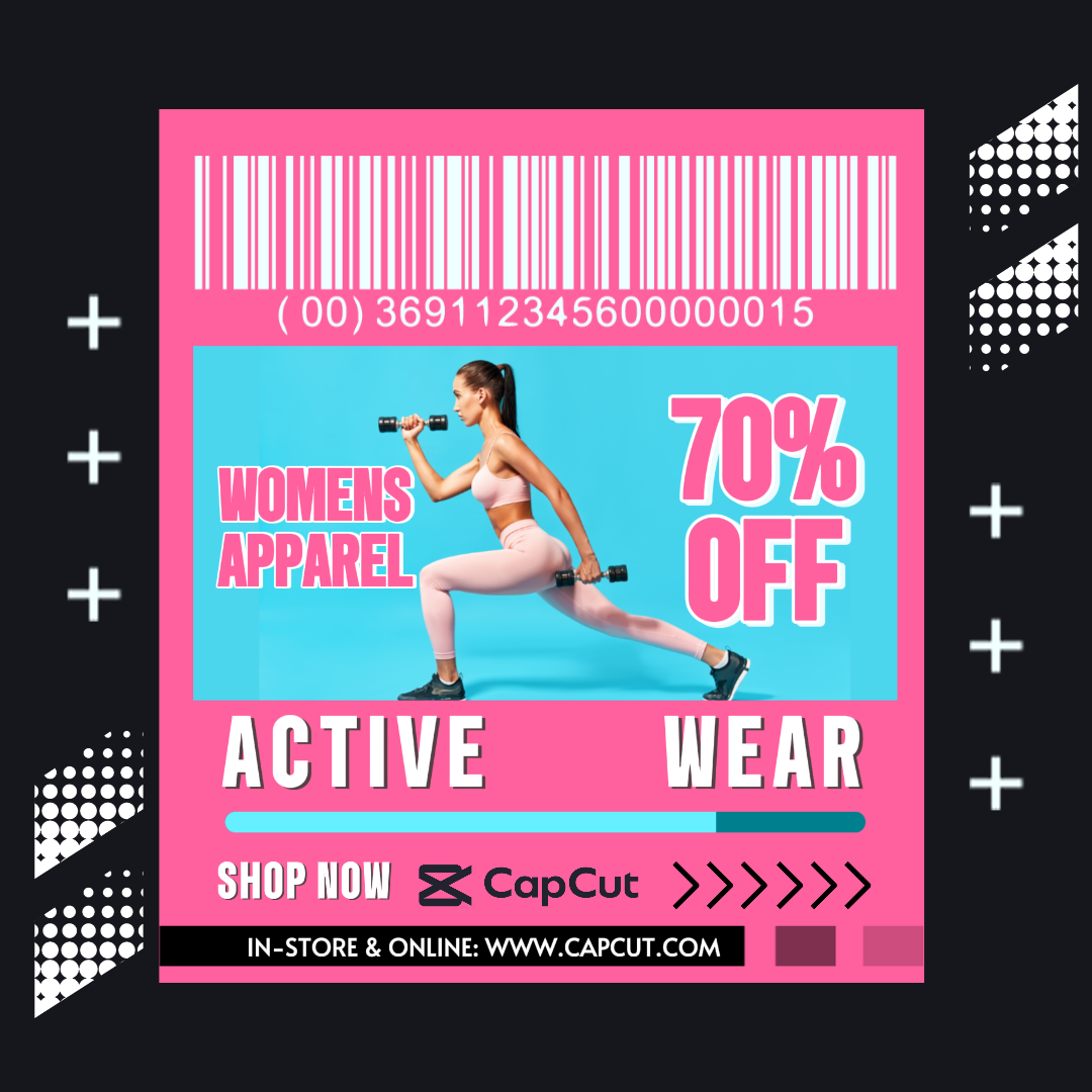 페이스북 광고 마케팅 포스터 인스타그램 포스트 스포츠와 피트니스