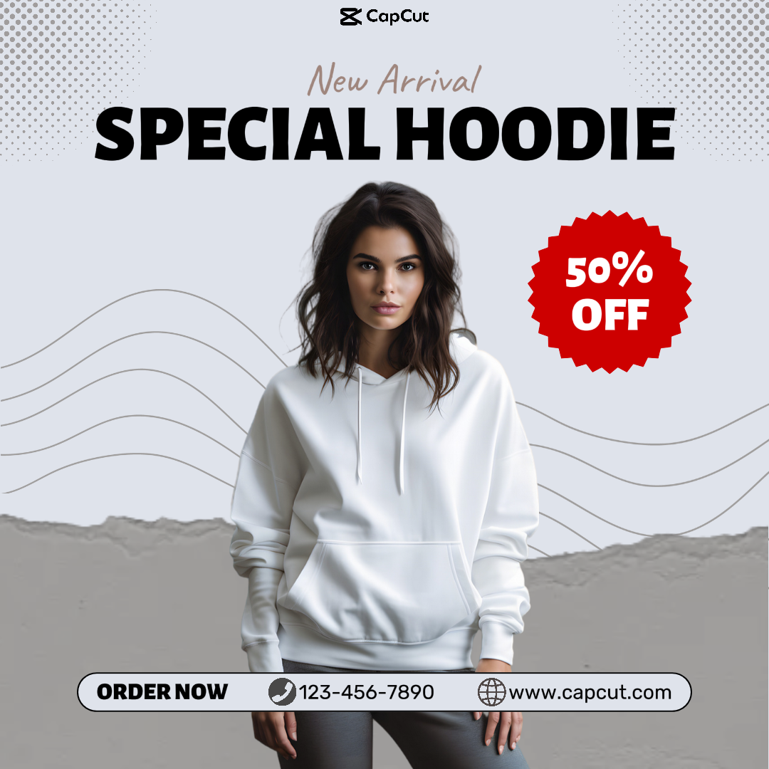 New Arrival Special Hoodie Instagram Post