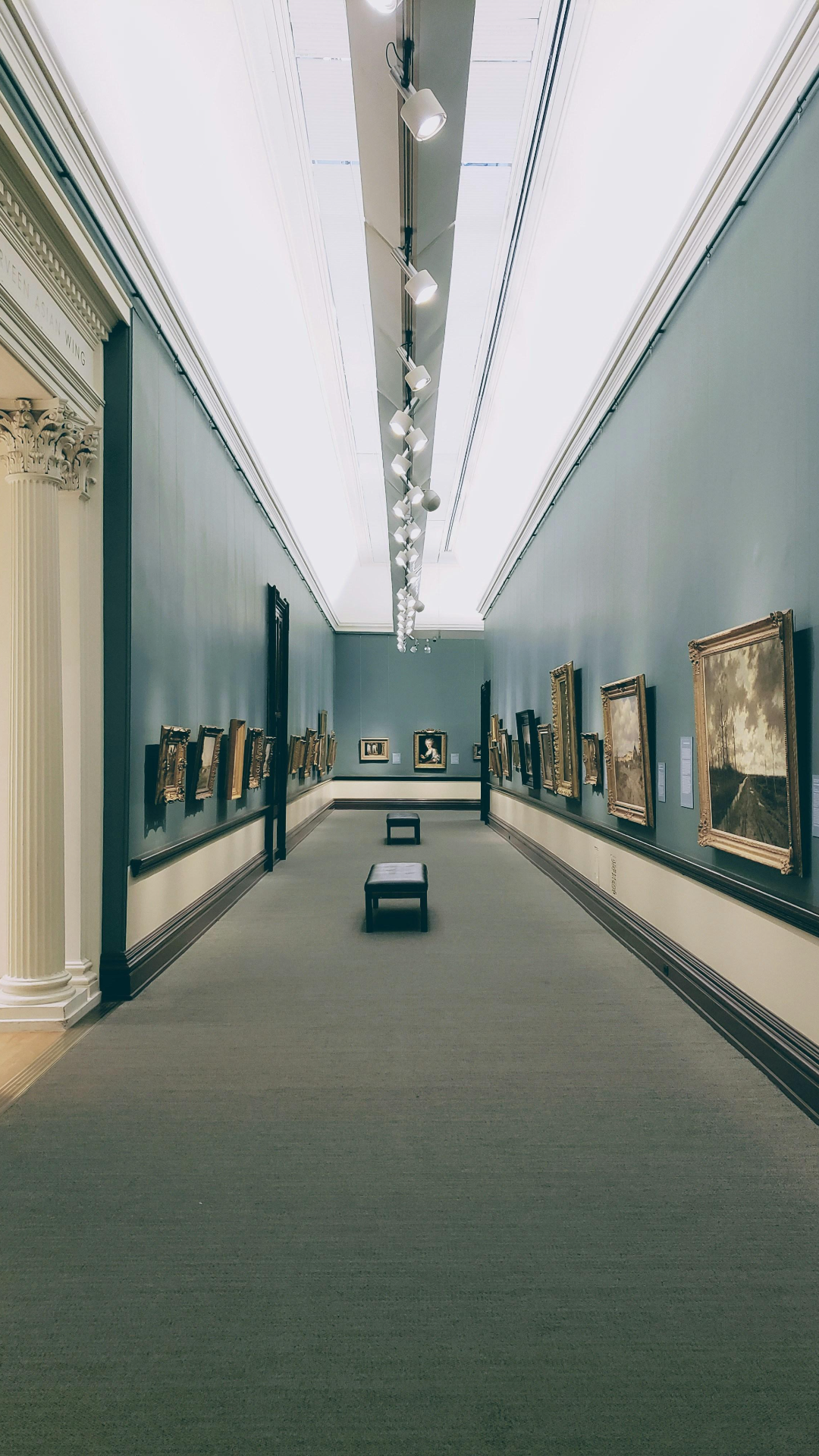 Wallpaper creative poster museum