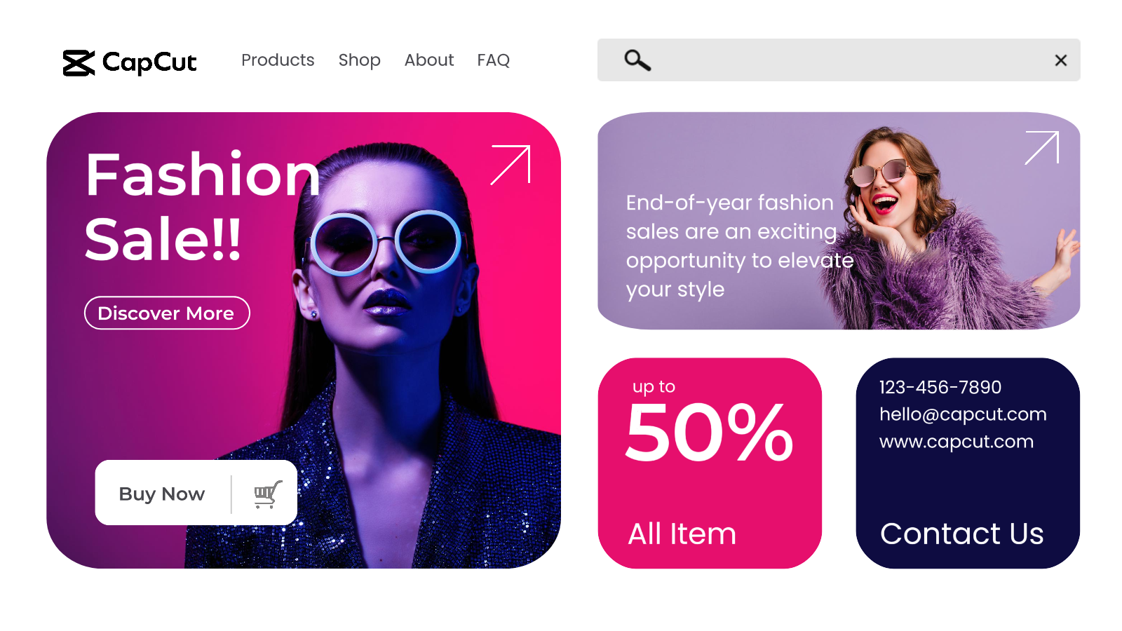 Woman Fashion Sale Twitter Post