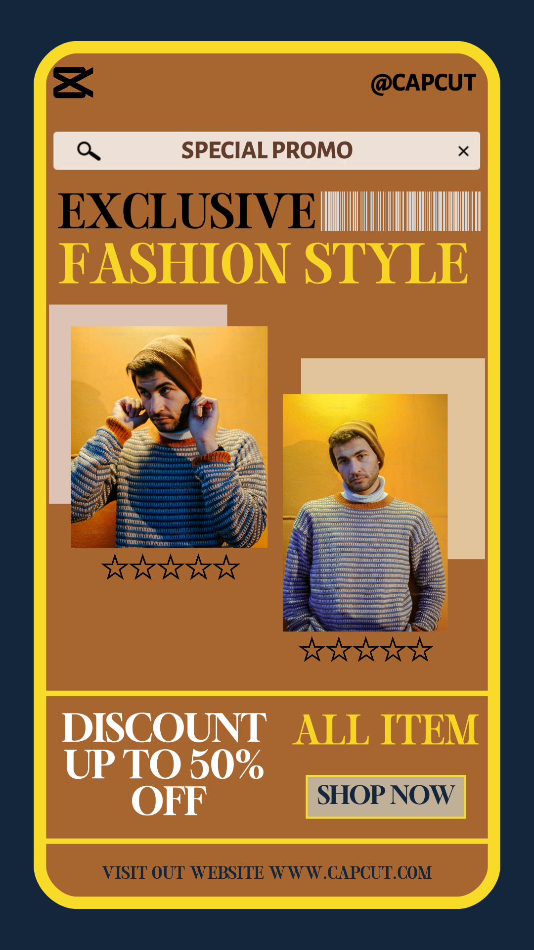 capcut template cover