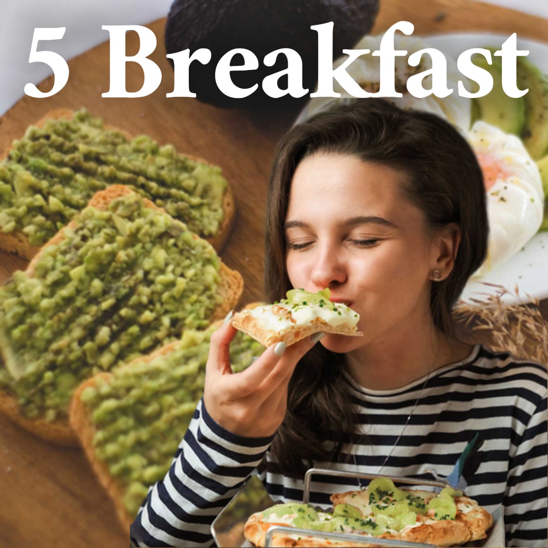 Ideas de desayuno Tutorial de comida Miniatura de Youtube 1: 1