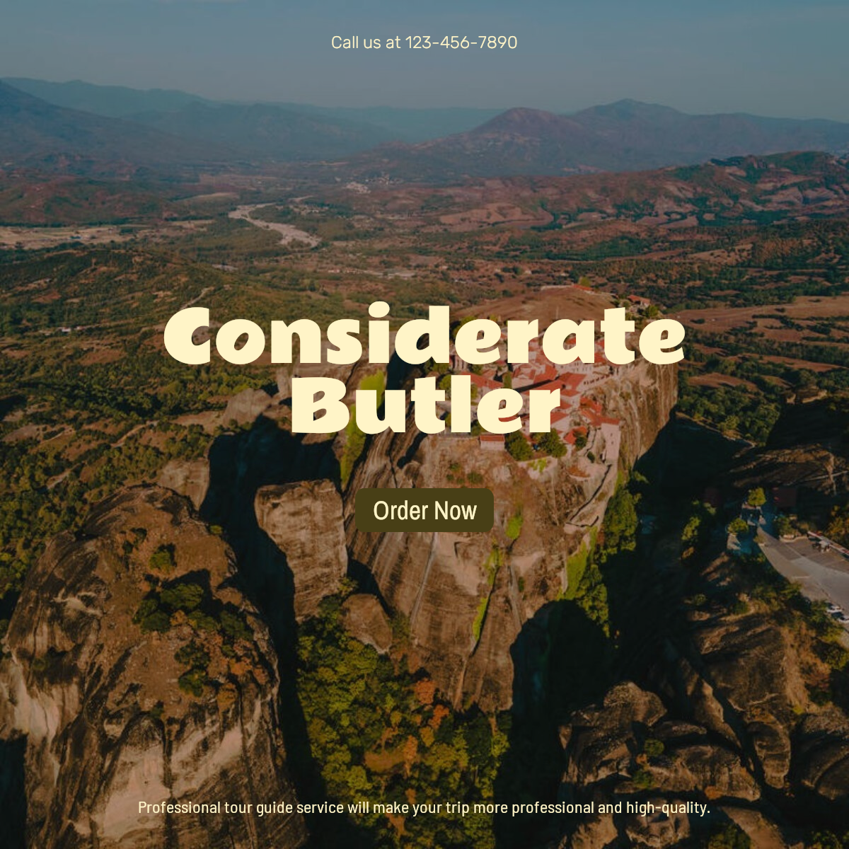 Exhibición de productos de la industria de viajes