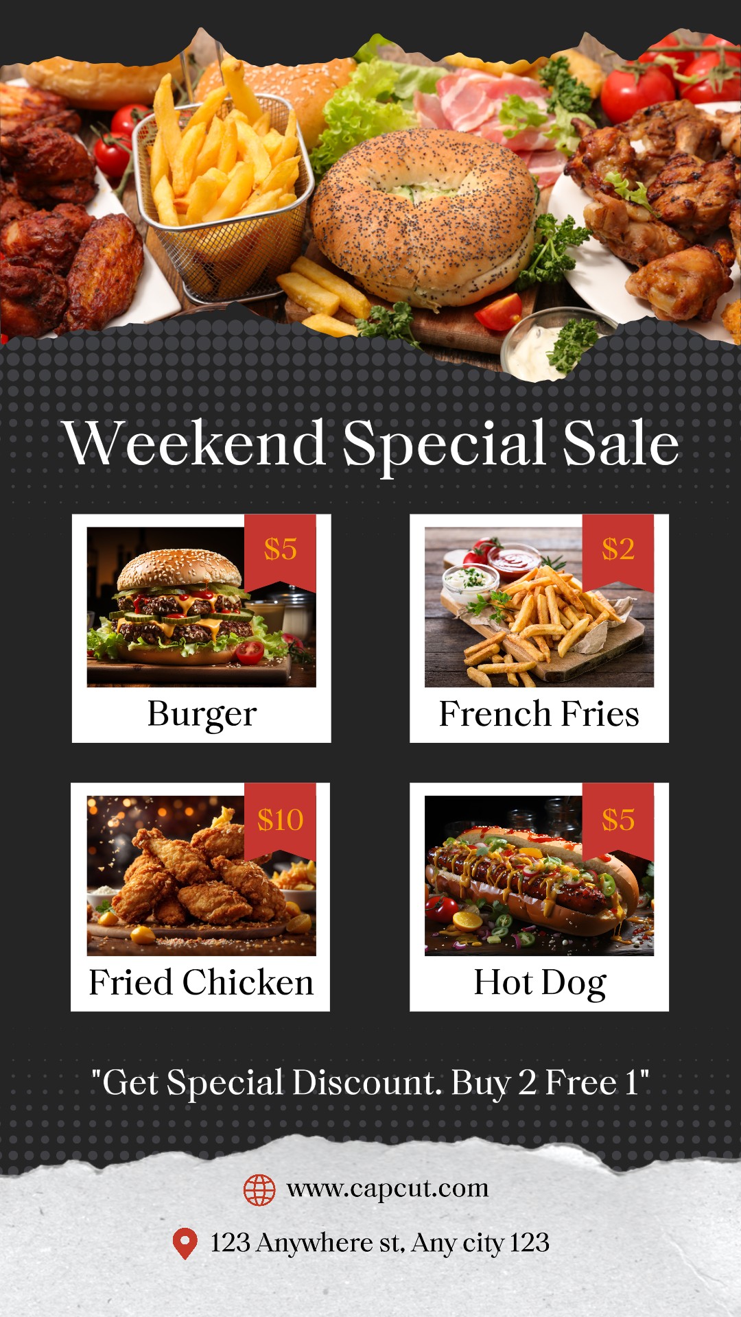 Western Food Promotion Instagram Story