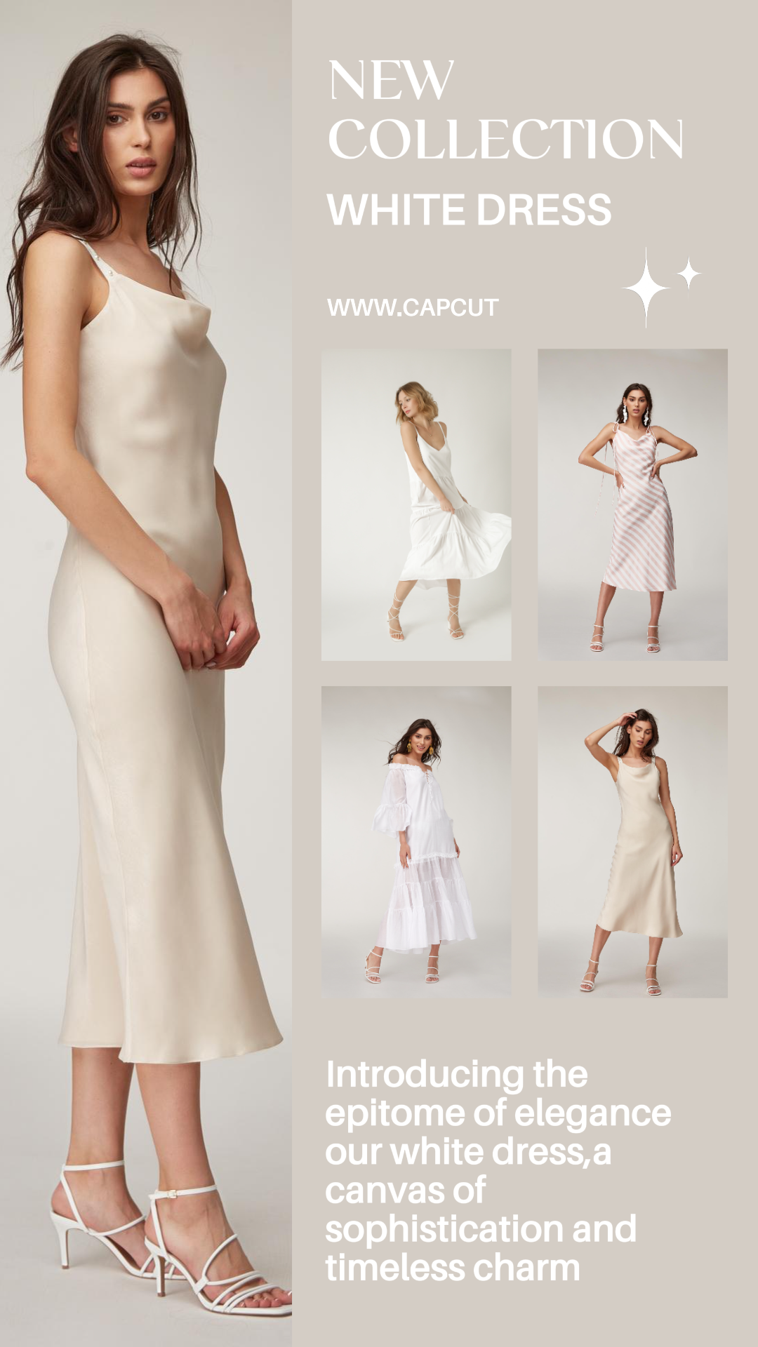 PROMOCIÓN DE VESTIDO BLANCO HISTORIA DE INSTAGRAM