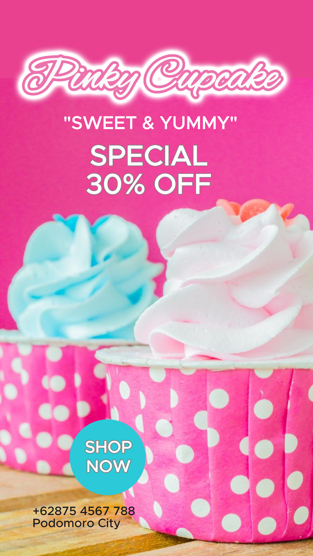 Comida y bebida Pinky Cupcake TikTok