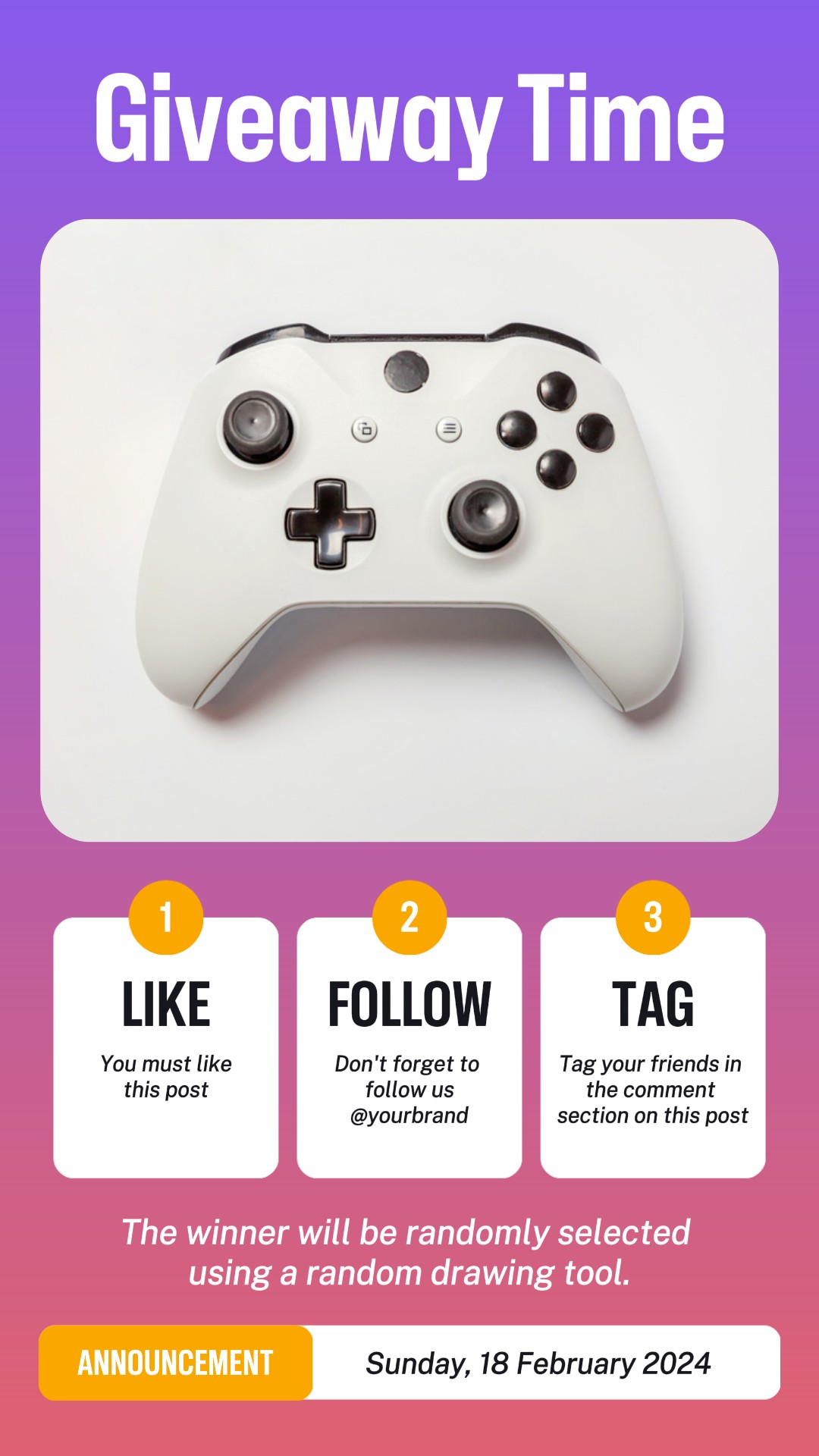 Concurso de sorteos de otra industria Historia de Instagram