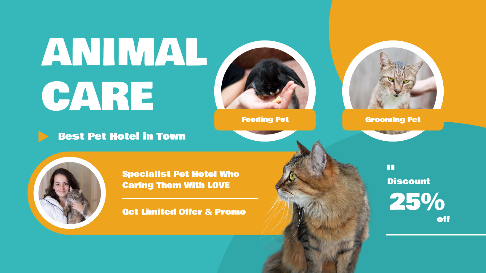 Animal Care Promotion Facebook Cover